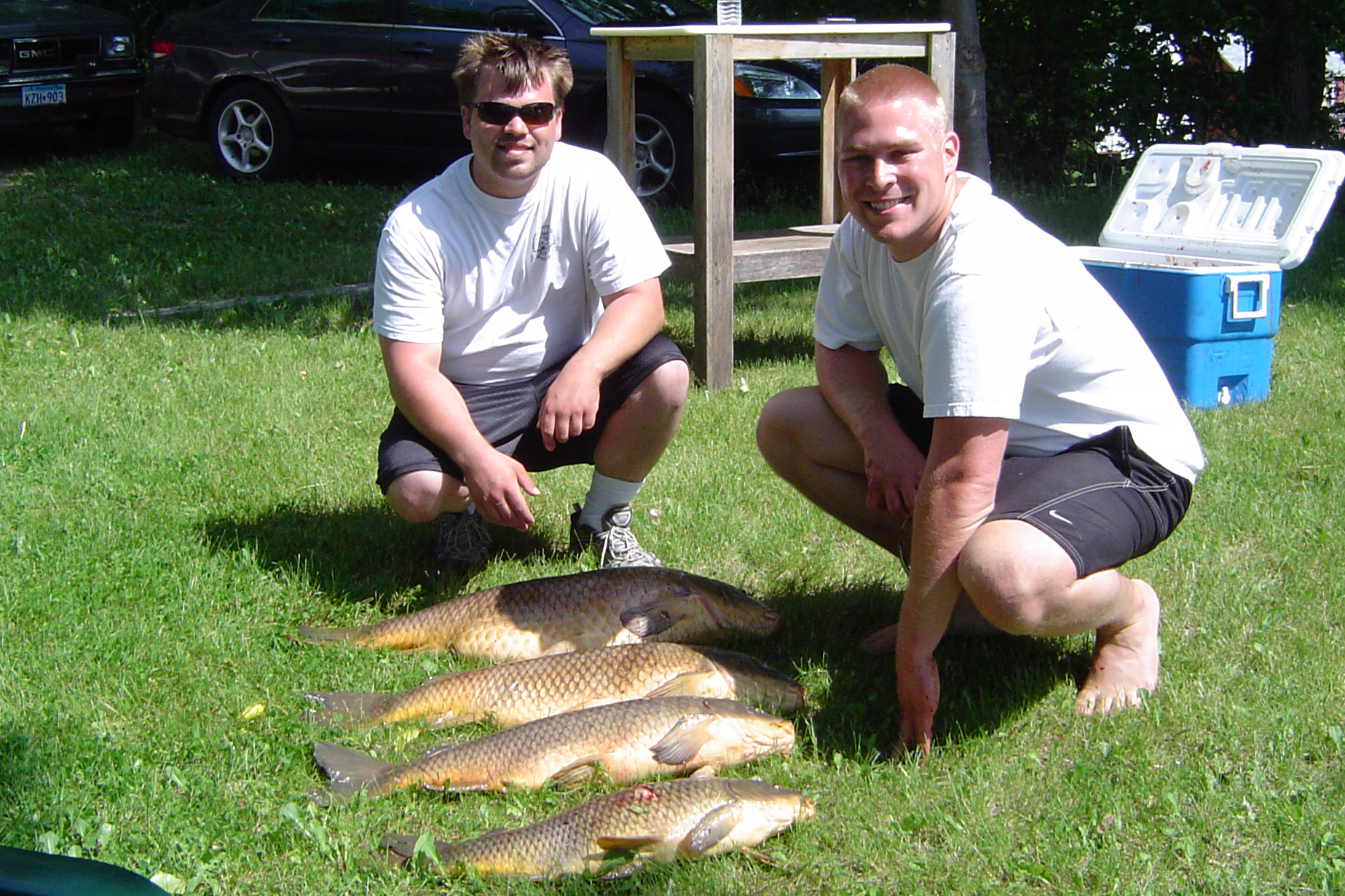 Bowfishing for carp in Minneapolis-St. Paul area lakes