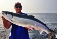 My brother Sam with a beauty Steelhead