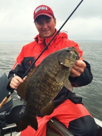 Big Smallie in the rain