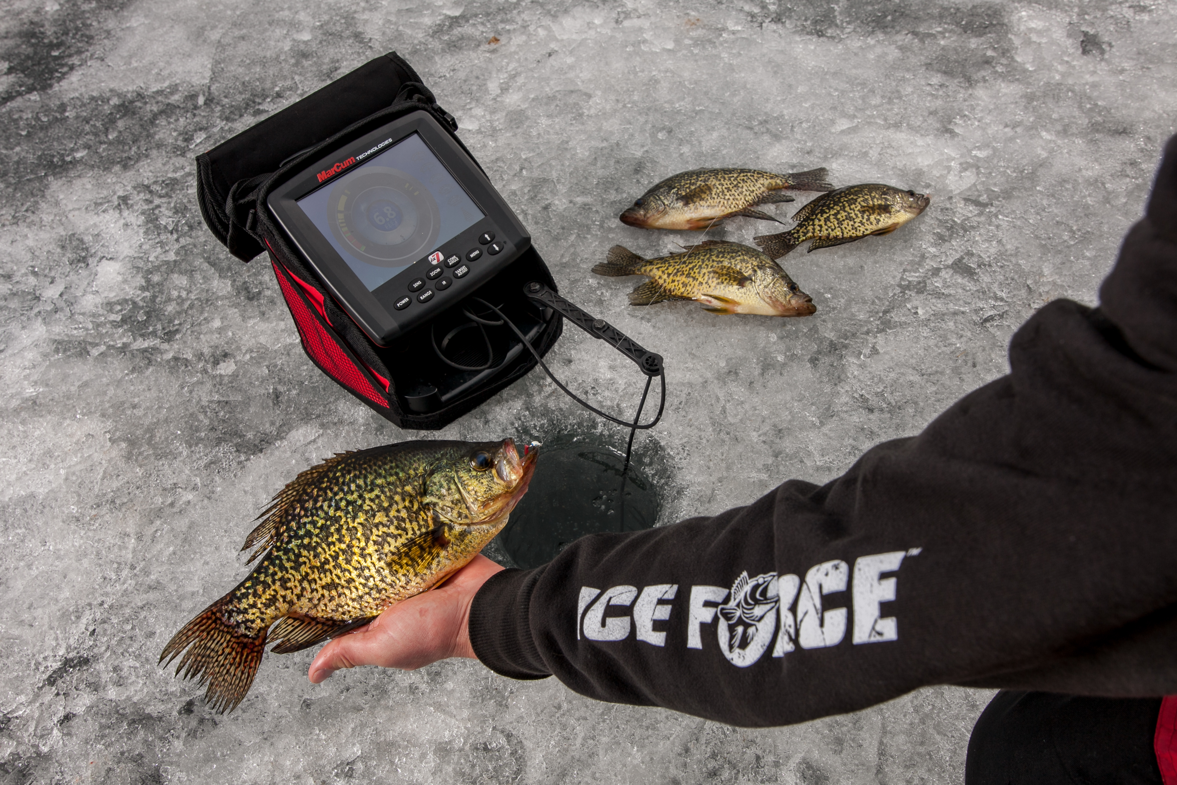 Ice Spoons for Early Ice Crappies