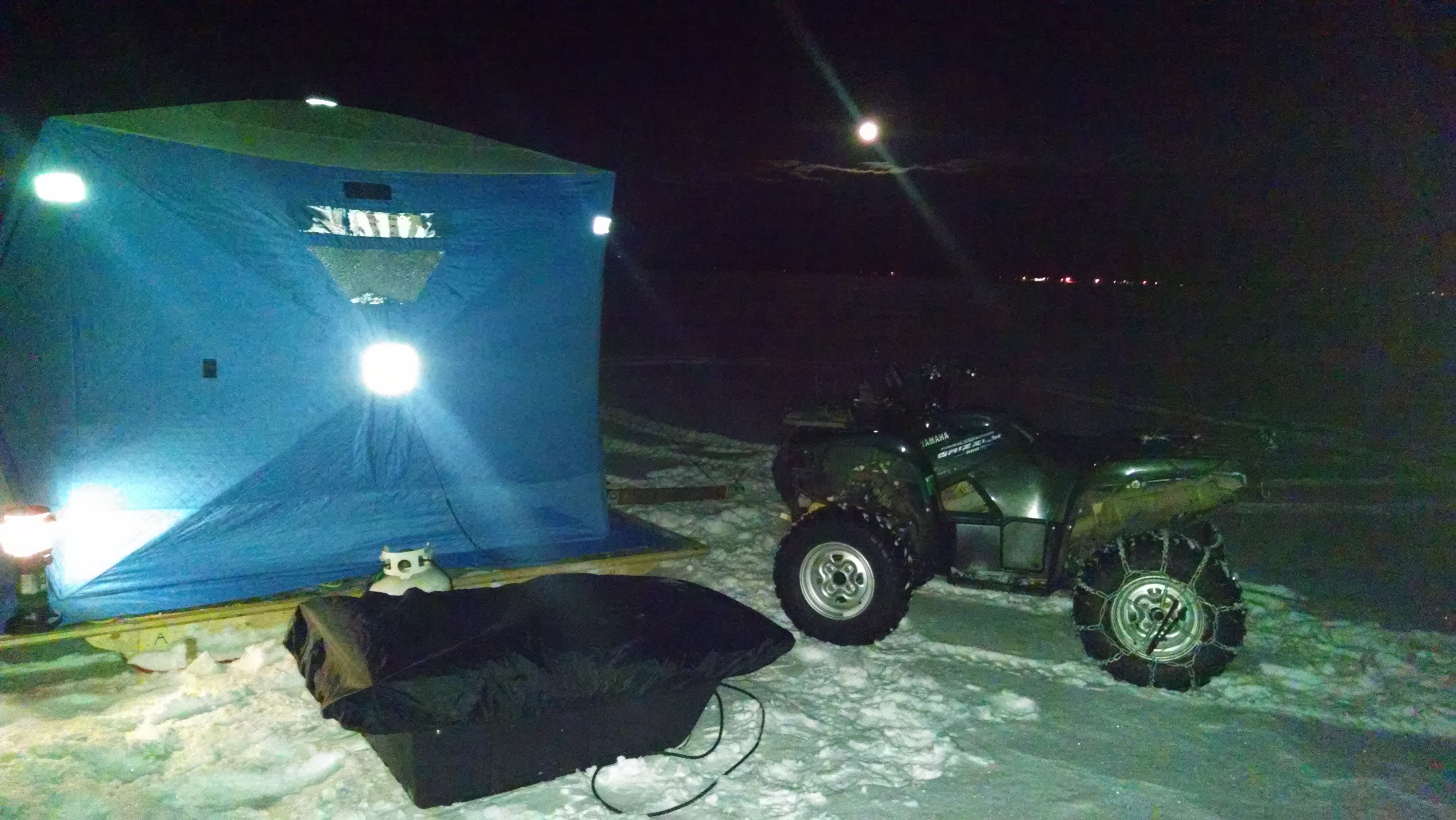 Need a floor for your hub style pop up? 8×8 - Ice Fishing Forum - Ice  Fishing Forum