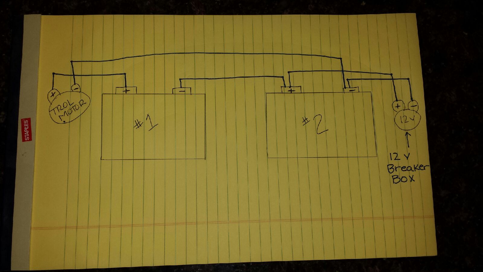 How to wire 24 volt trolling motor AND 12 volt Power Pole ... 24 volt wiring diagram for trolling motor 