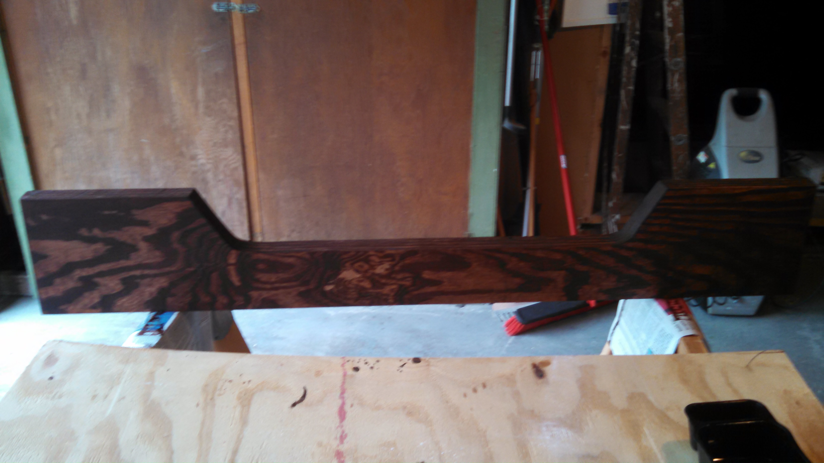 replacing transom board wood on an old aluminum boat