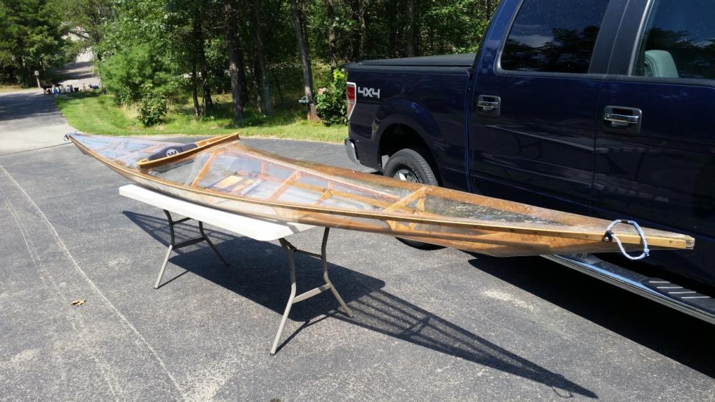 Cedar Strip and skin on frame custom Kayaks for sale ...