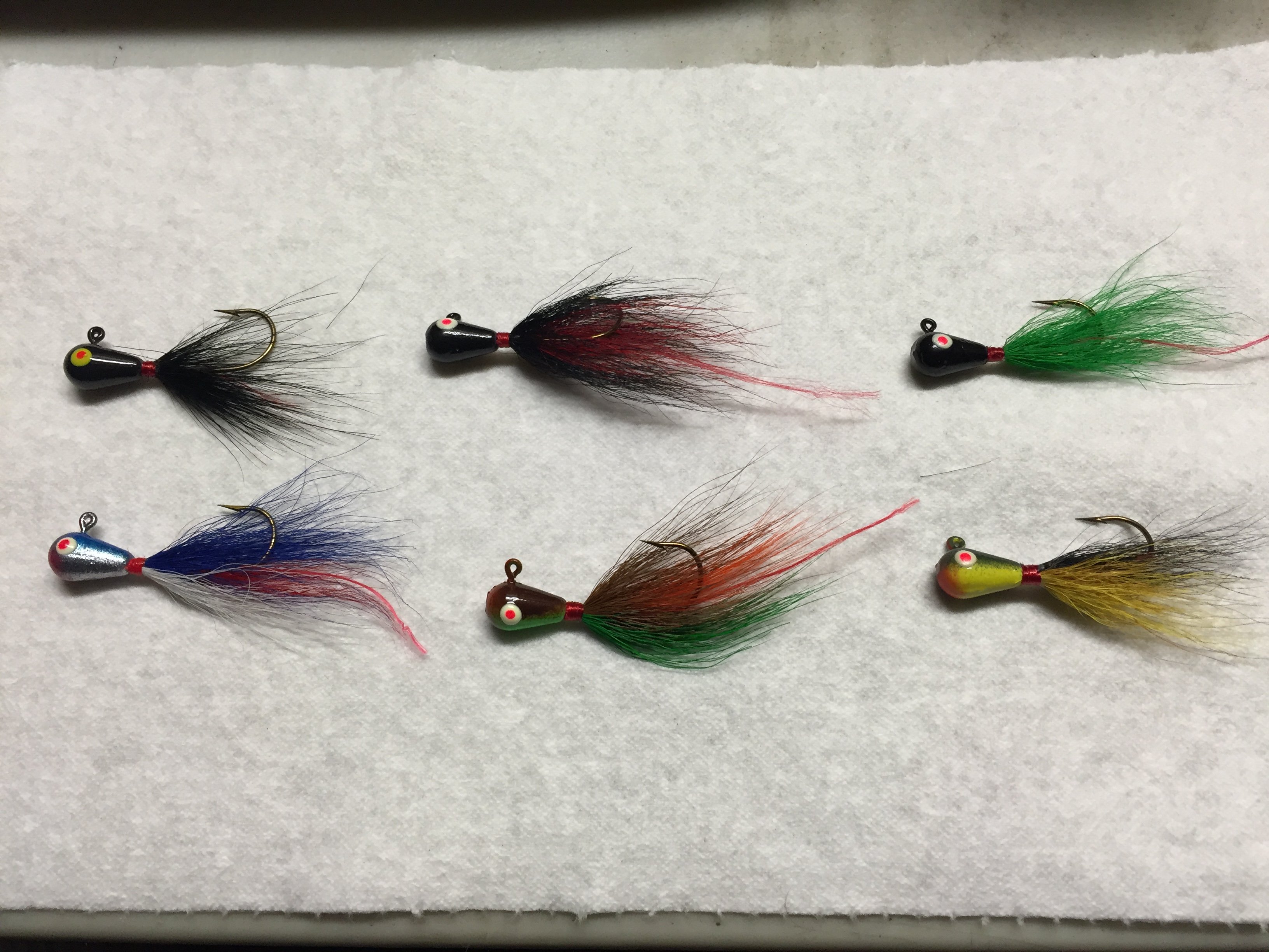 Walleye Hair Jigs