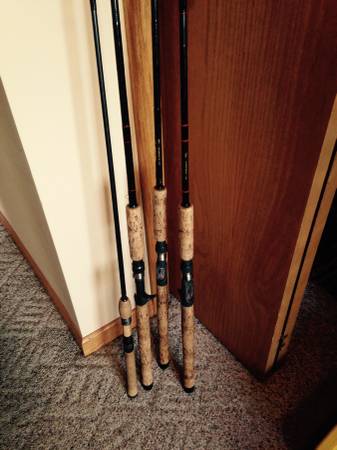 St. Croix Premier Musky Rods for sale & one Avid Spinning rod. - Classified  Ads - Classified Ads