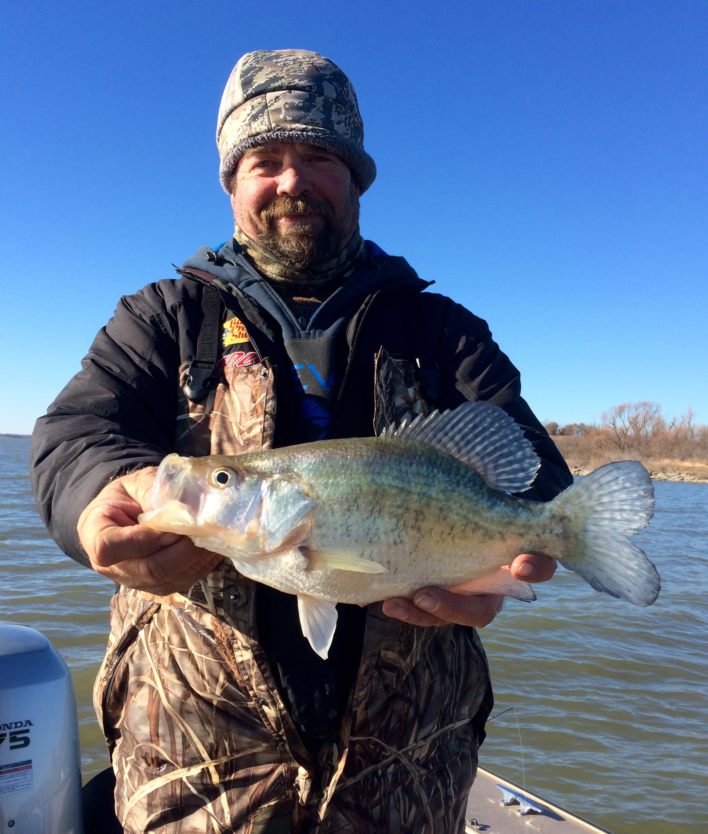 Drop Shotting Crappies in Open Water