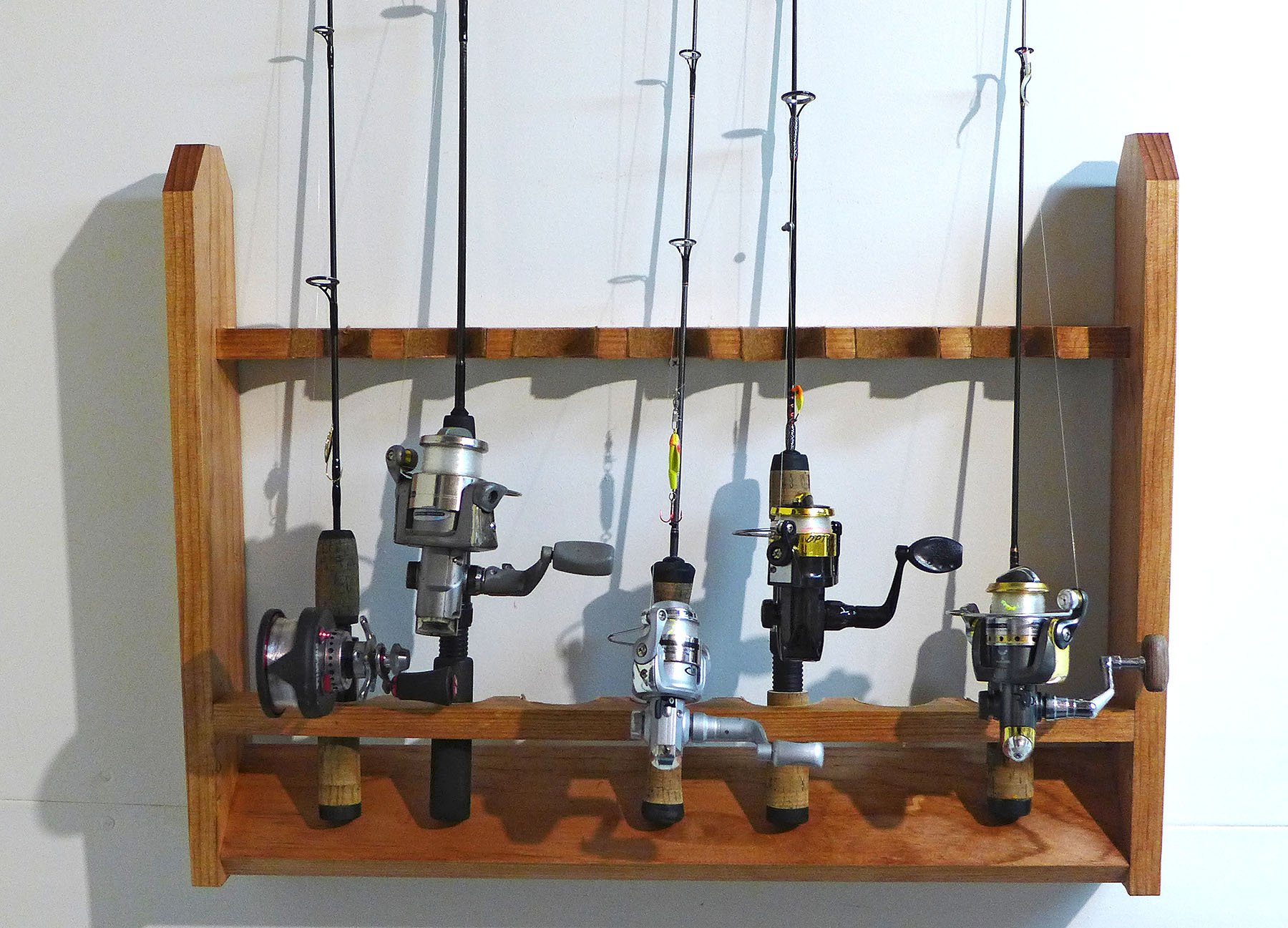 Ice Fishing Rod Rack - Easiest Fishing Rod Rack in the History of Ever