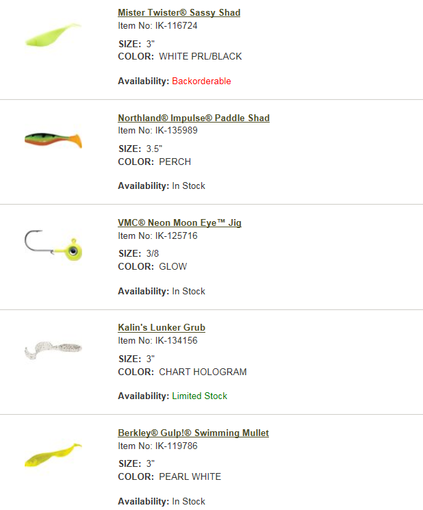 Artificial soft baits for Walleye Fishing - Walleye & Sauger - Walleye &  Sauger