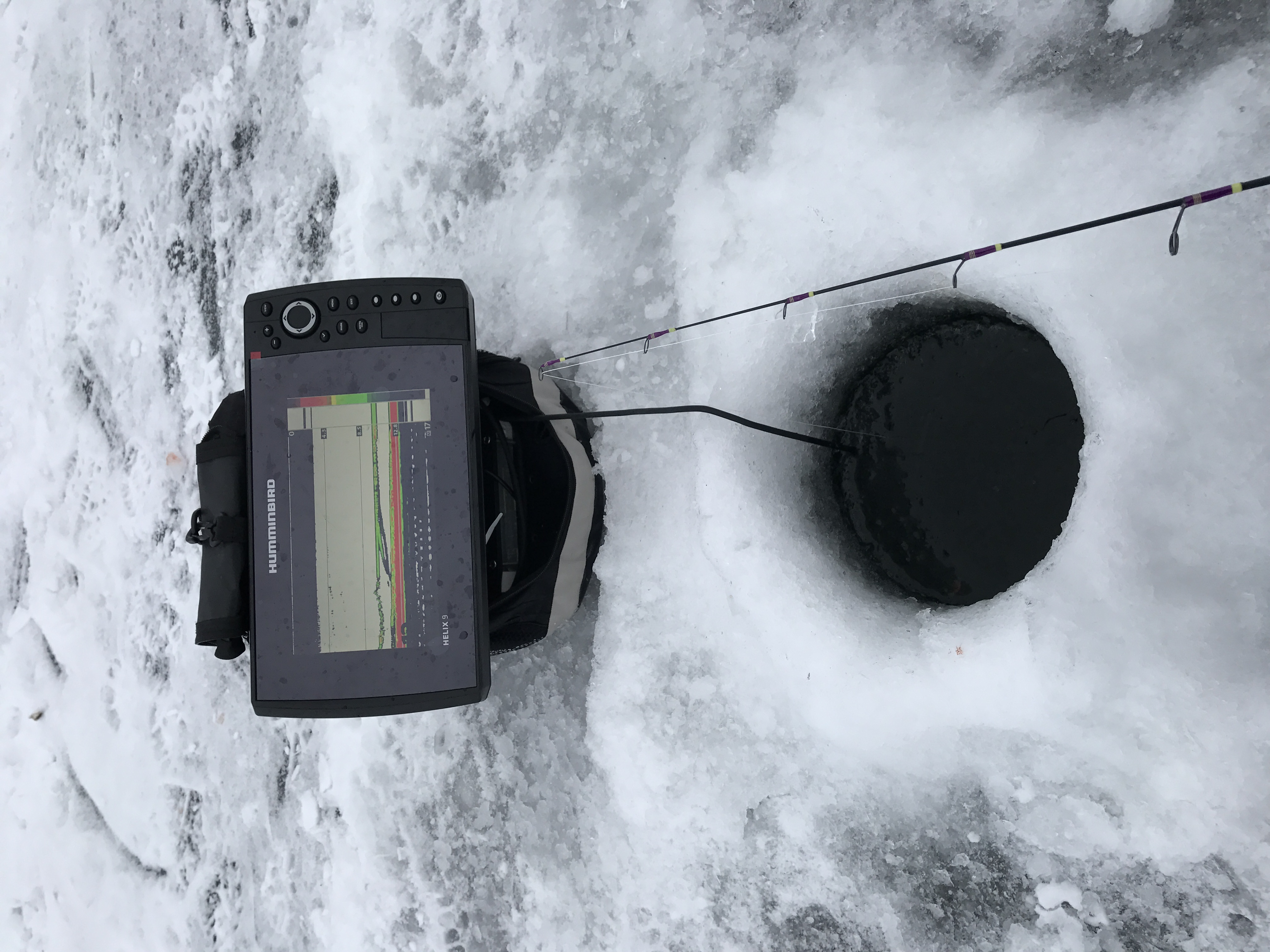 Using Helix 9si on the ice - Ice Fishing Forum - Ice Fishing Forum