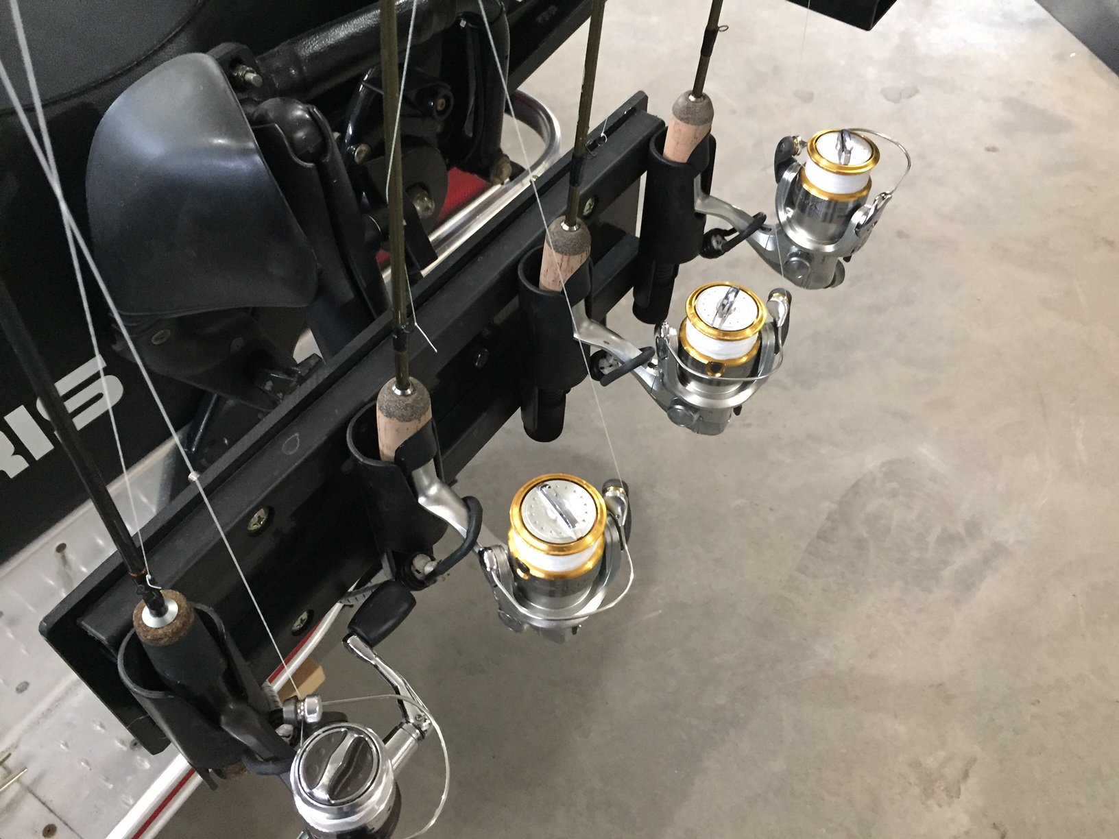 Mounted a rod holder on my sled today. : r/IceFishing