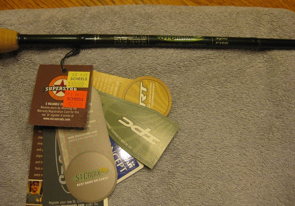 St. Croix Legend Elite (2015 Model) Spinning Rod LES70MLF Brand New -  Classified Ads - Classified Ads