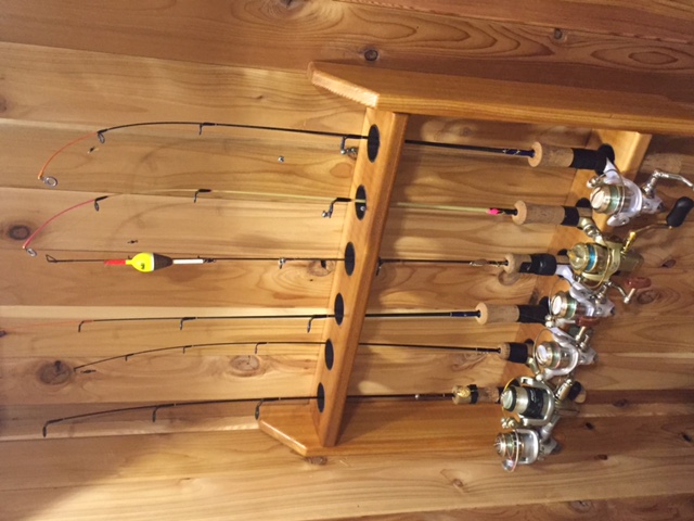 Custom Rod Racks for Ice Rods - Classified Ads - Classified Ads