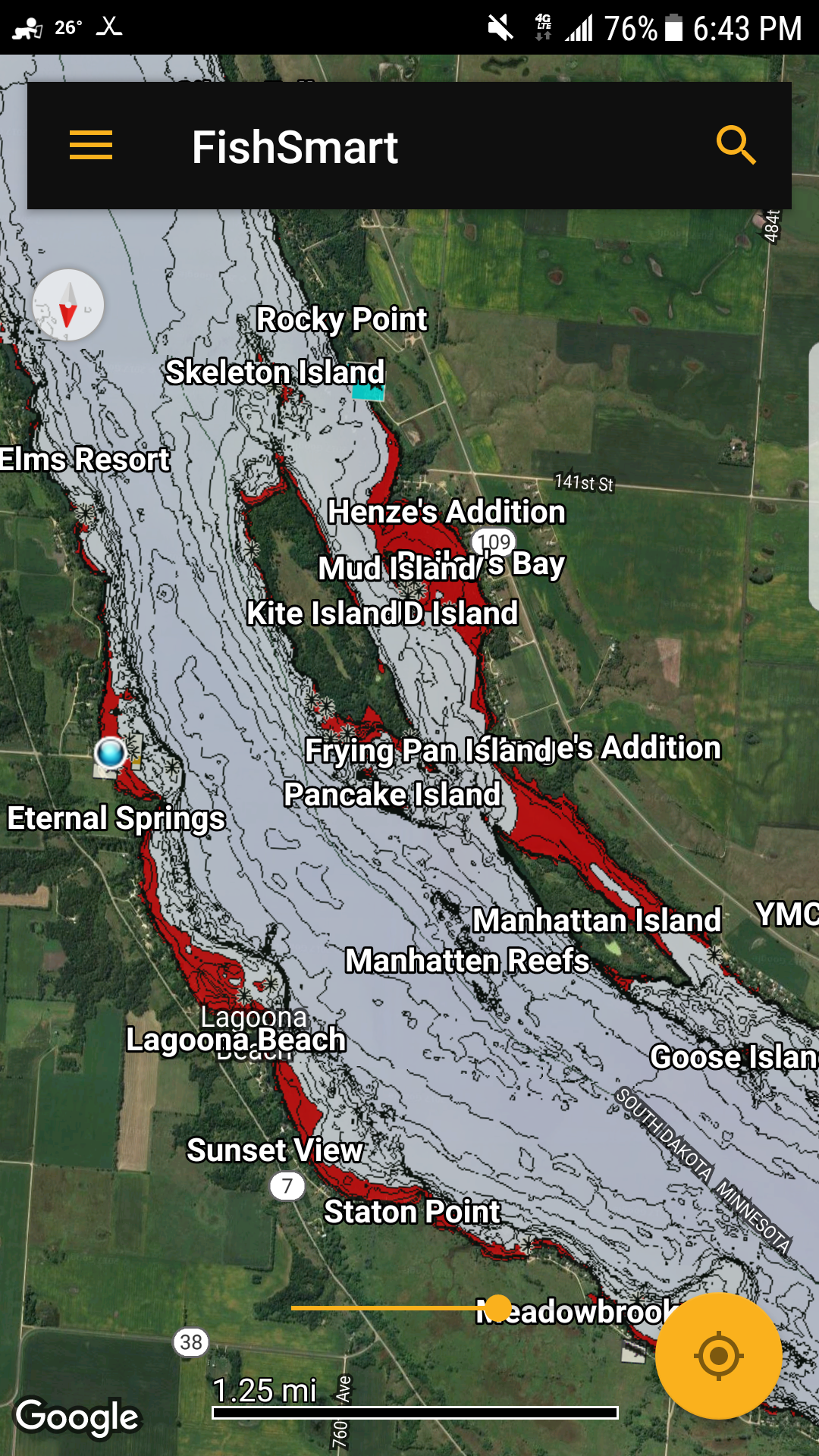 Lake map app for Iphone - General Discussion Forum | In-Depth Outdoors
