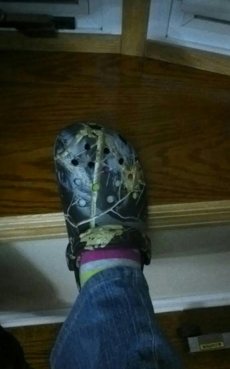croc tan marks