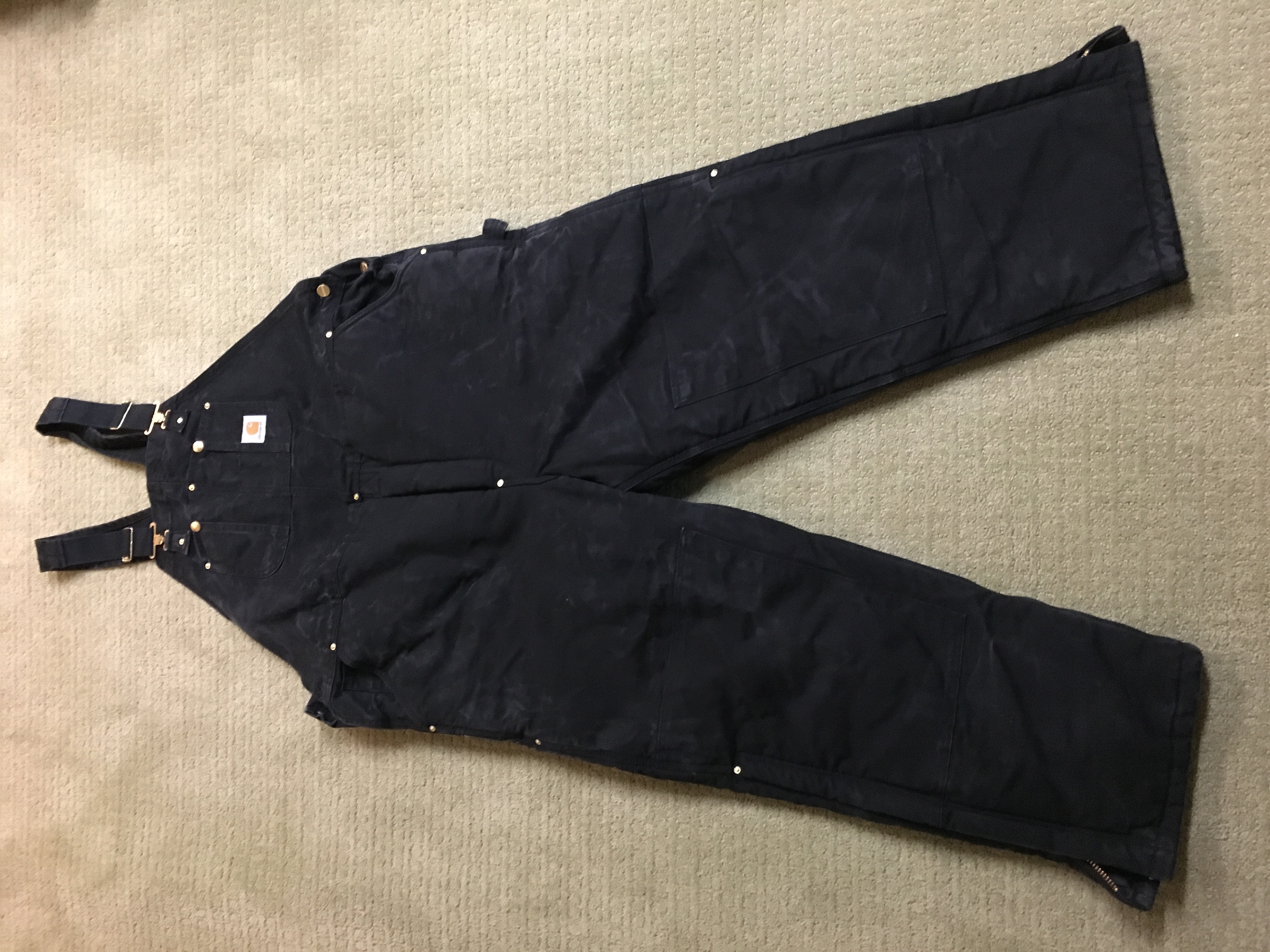 Carhart lined winter jacket and bib overalls - Classified Ads | In ...
