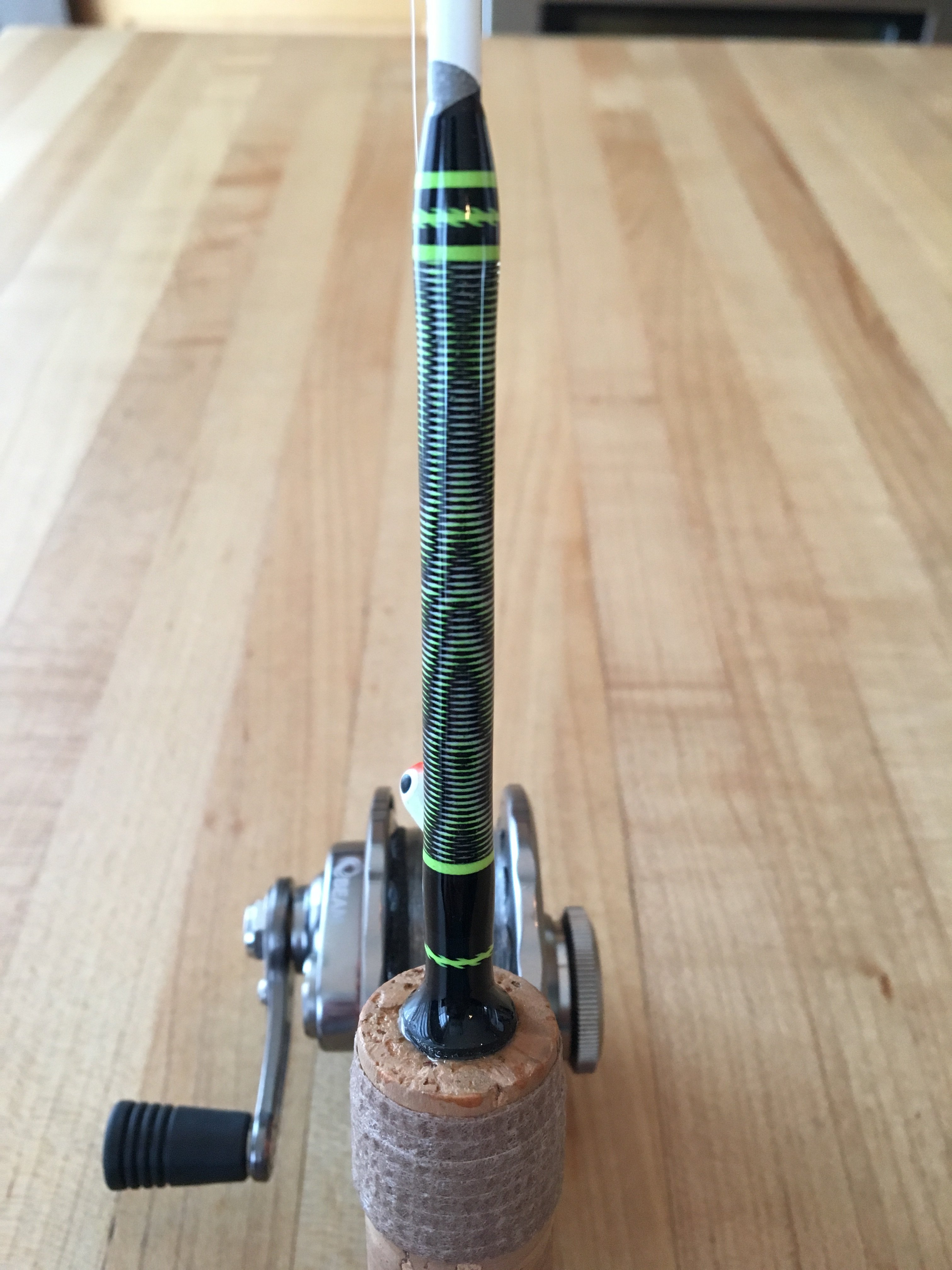 IDO's Opinion On Custom Tiger Wrapped Rods - Ice Fishing Forum - Ice Fishing  Forum