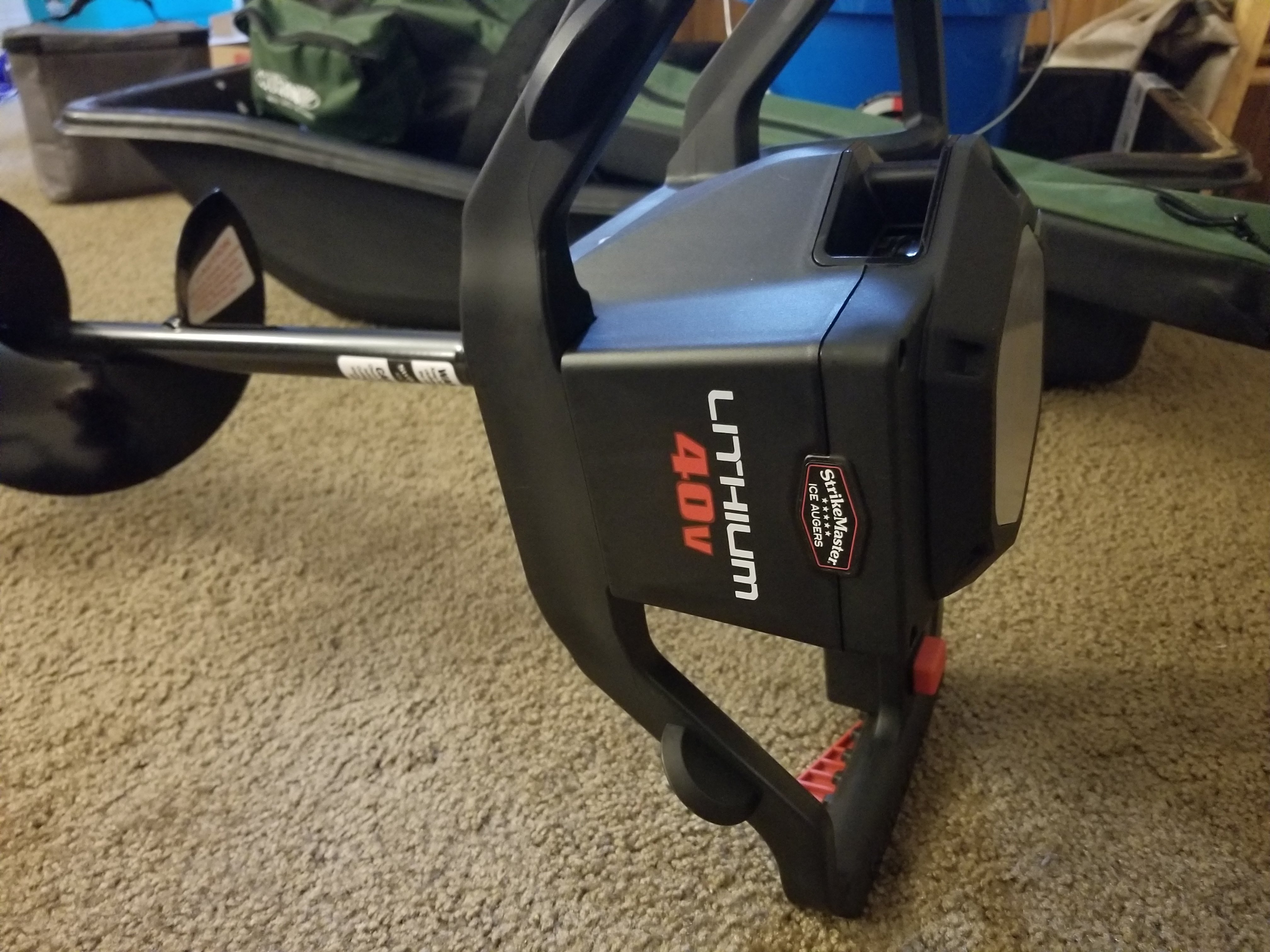 New strike master lithium 40v - Ice Fishing Forum - Ice Fishing