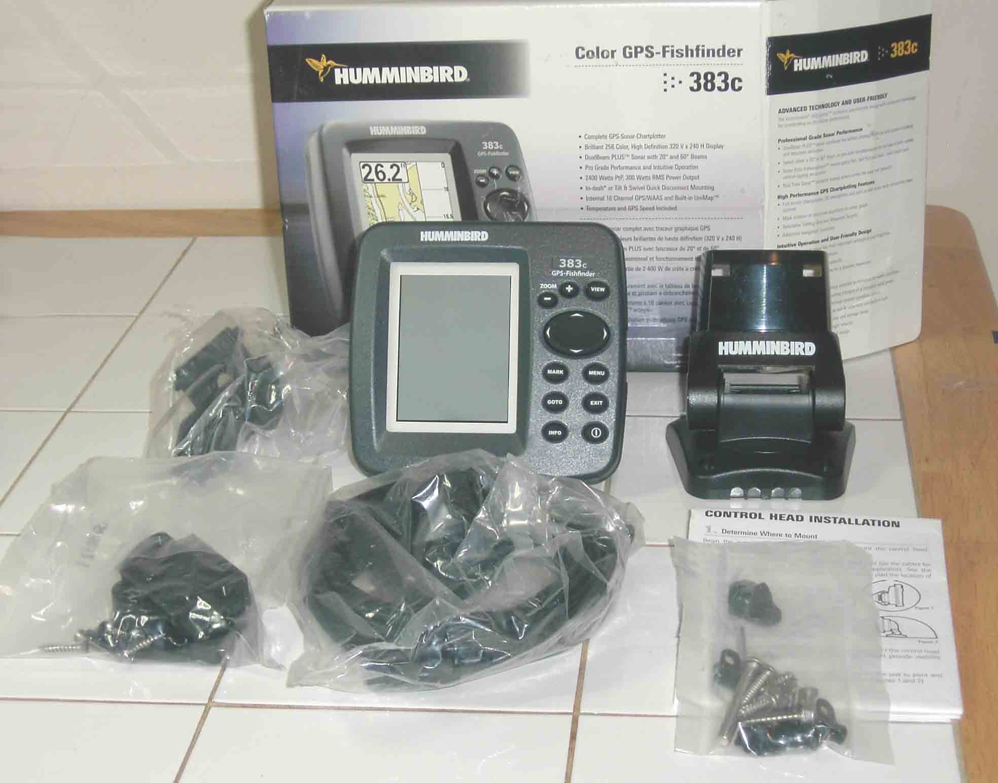 Humminbird 383c Combo Fishfinder GPS Chartplotter - Classified Ads