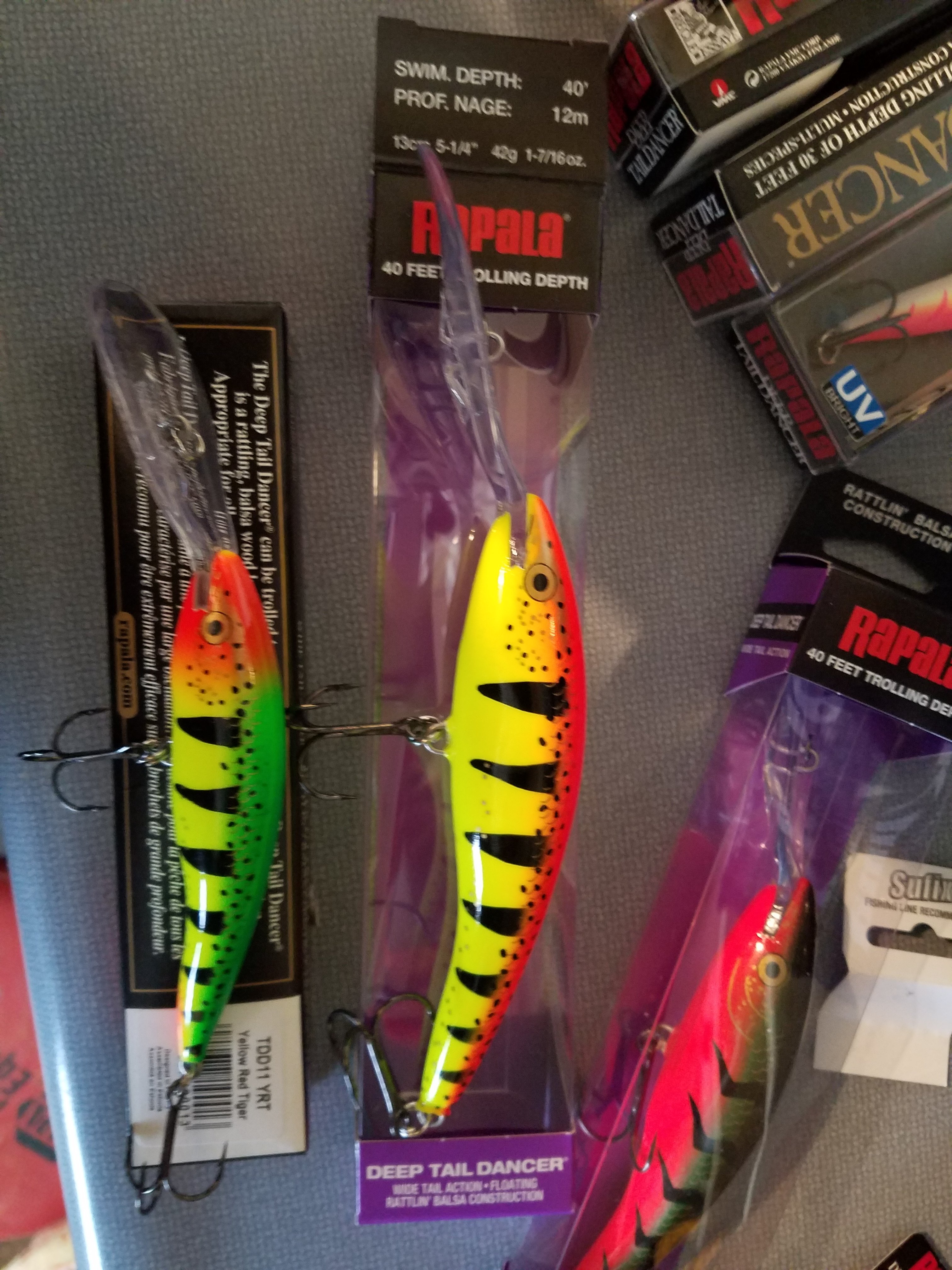 Rapala Deep Dancer Depth Chart