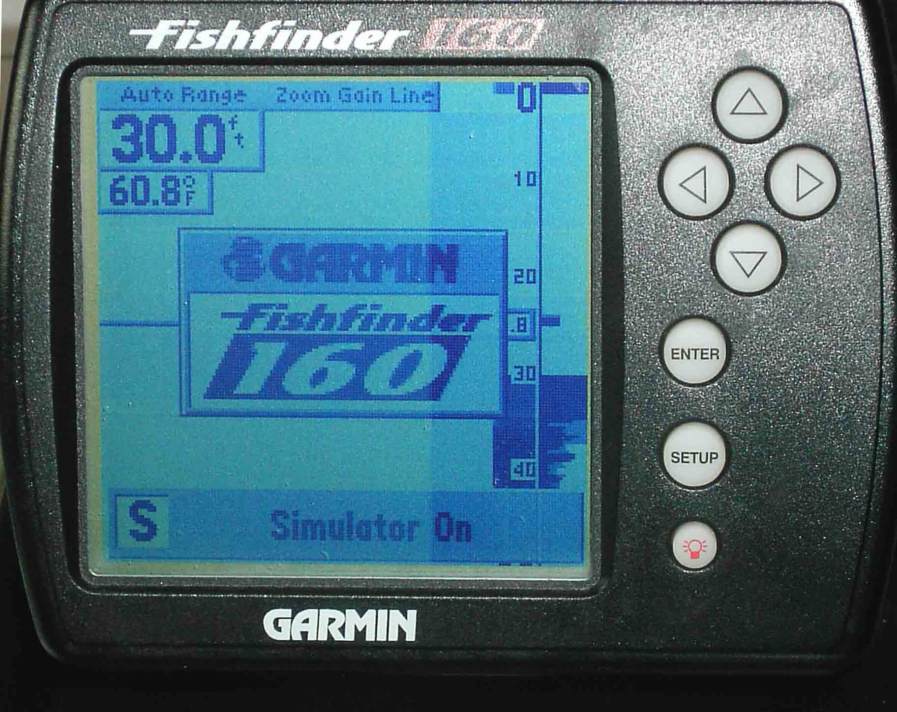 Garmin Fishfinder 160 Portable Depth Finder with Transducer