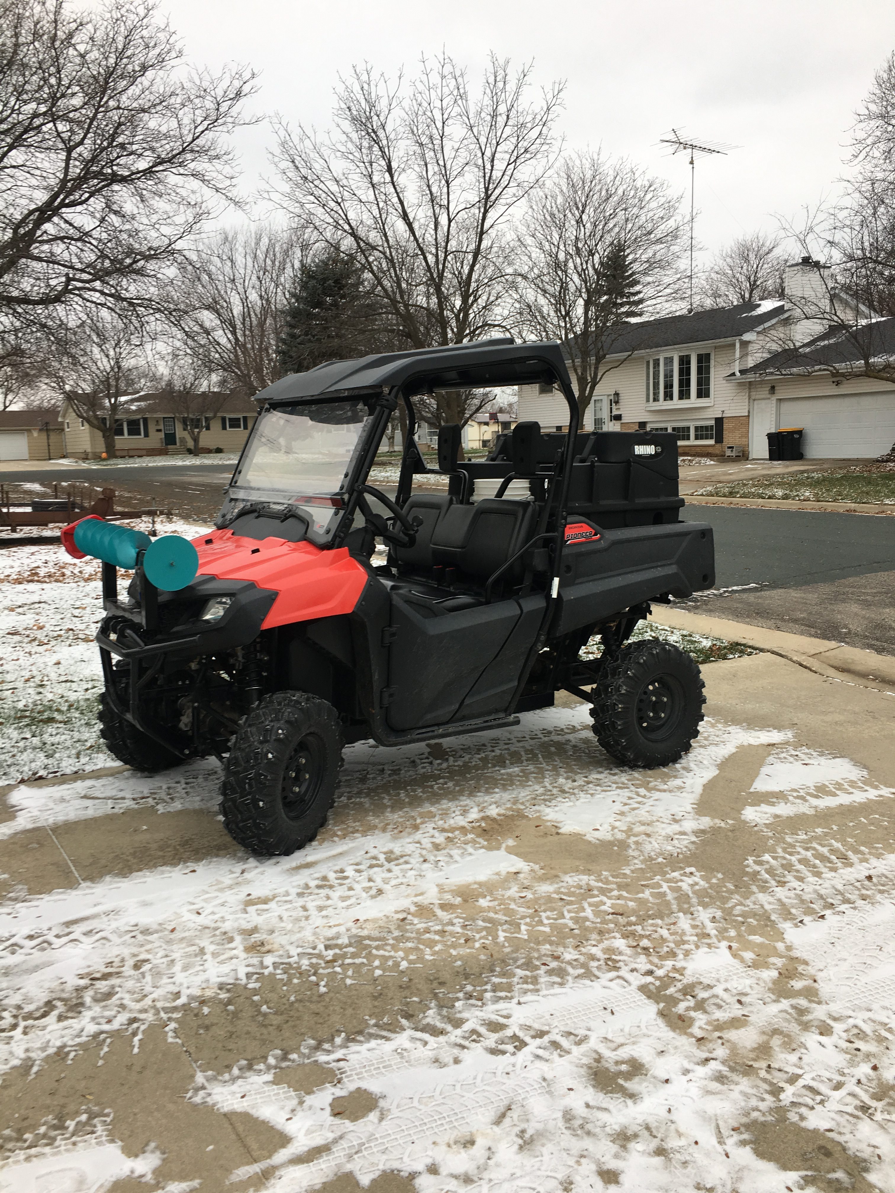 Polaris Cargo Box – ATV Mods - Ice Fishing Forum - Ice Fishing Forum