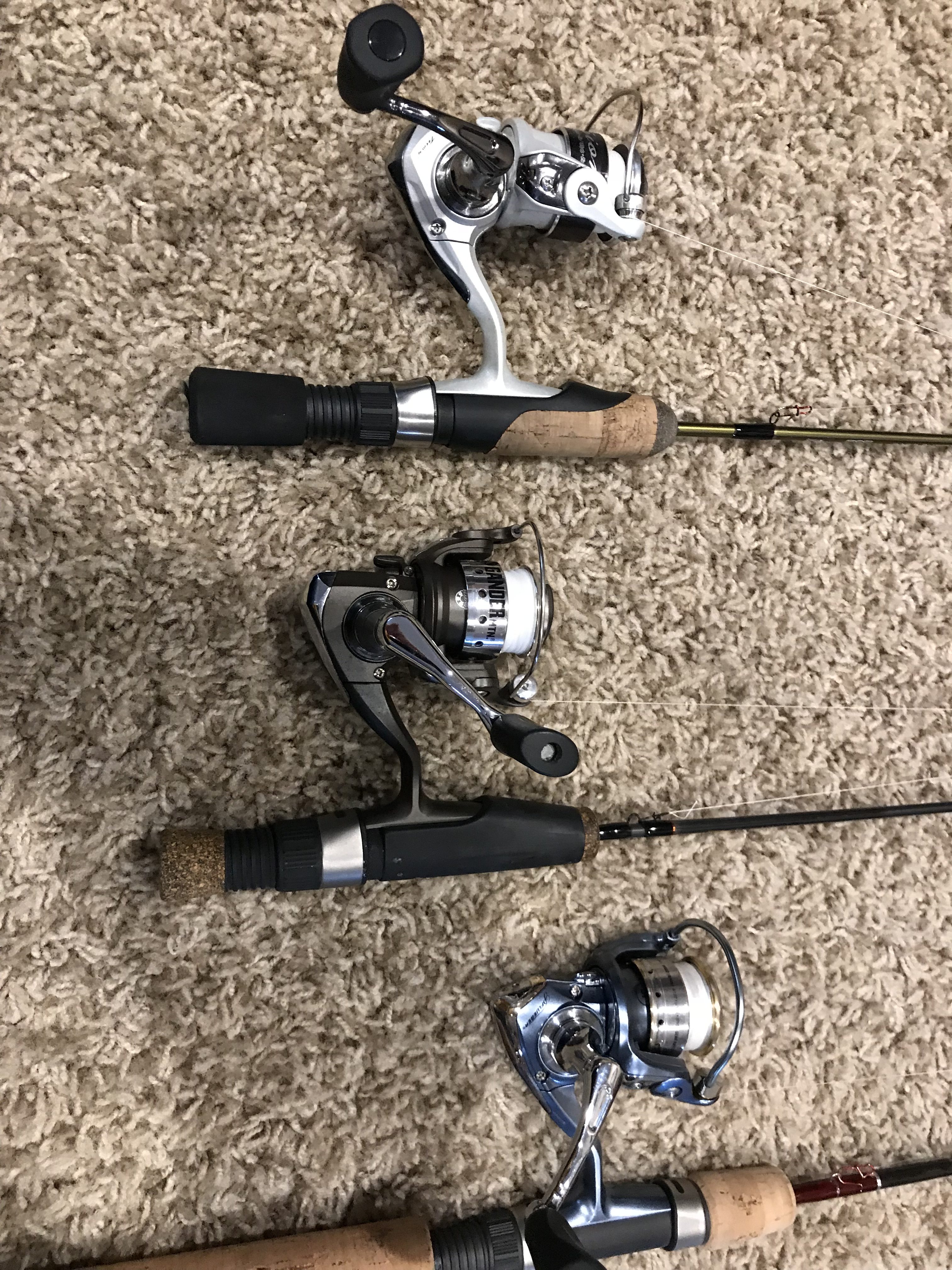 Thorne Brothers and Scheels Ice Rod/Reel Combos - Classified Ads