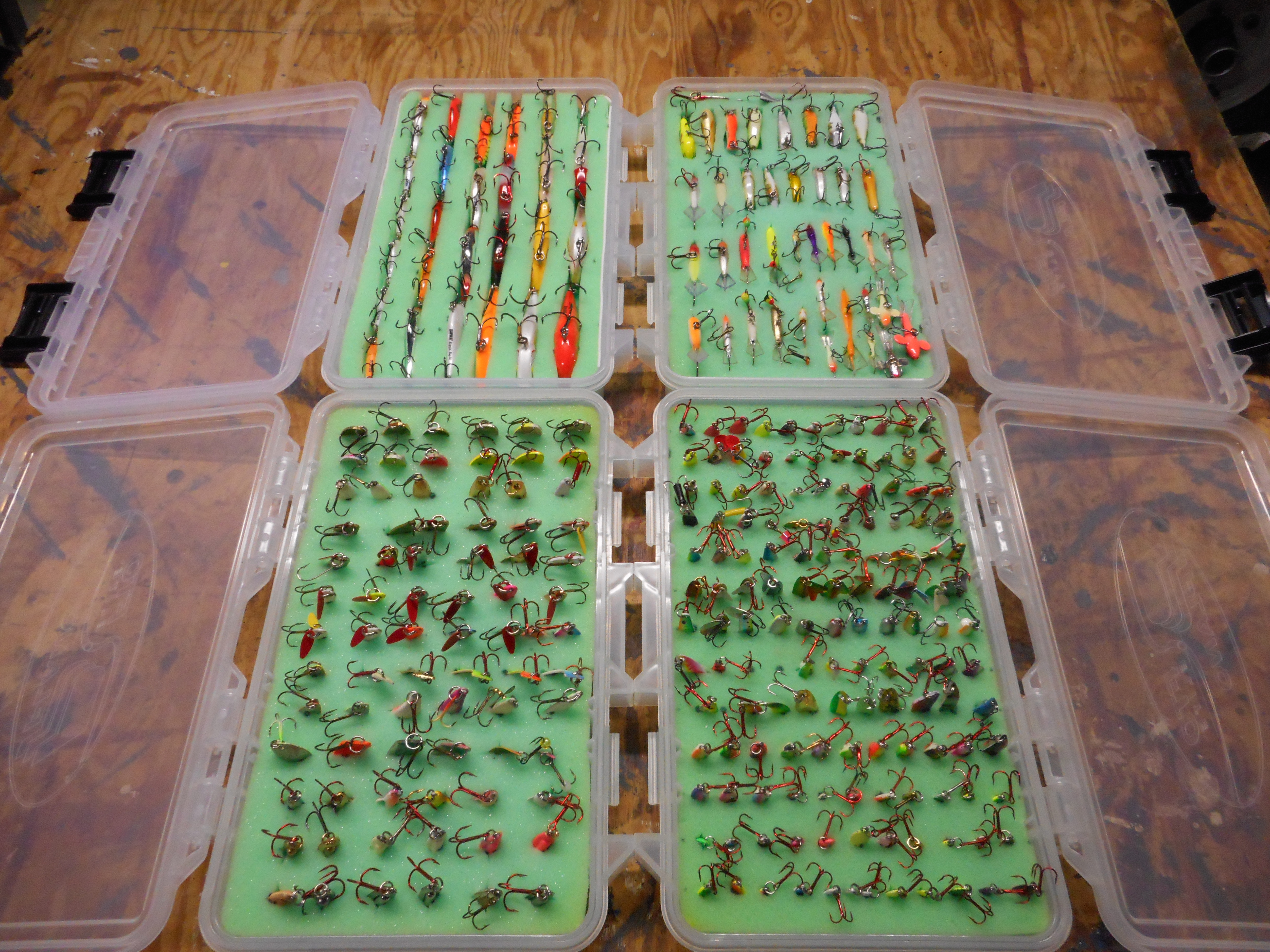 Ice Tackle Storage ideas - Ice Fishing Forum - Ice Fishing Forum