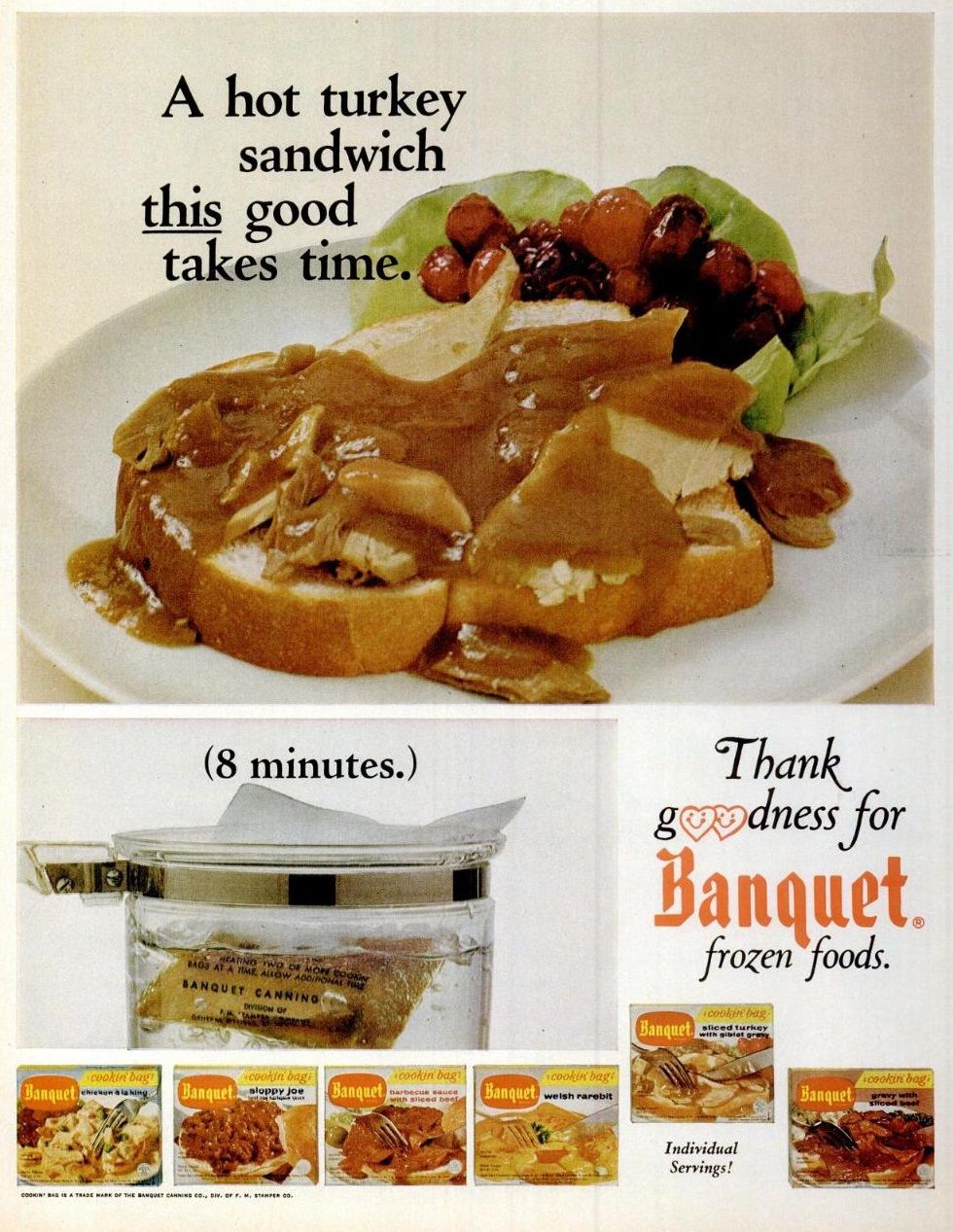 Banquet 'Boil-in-Bag' Frozen Dinners : r/nostalgia