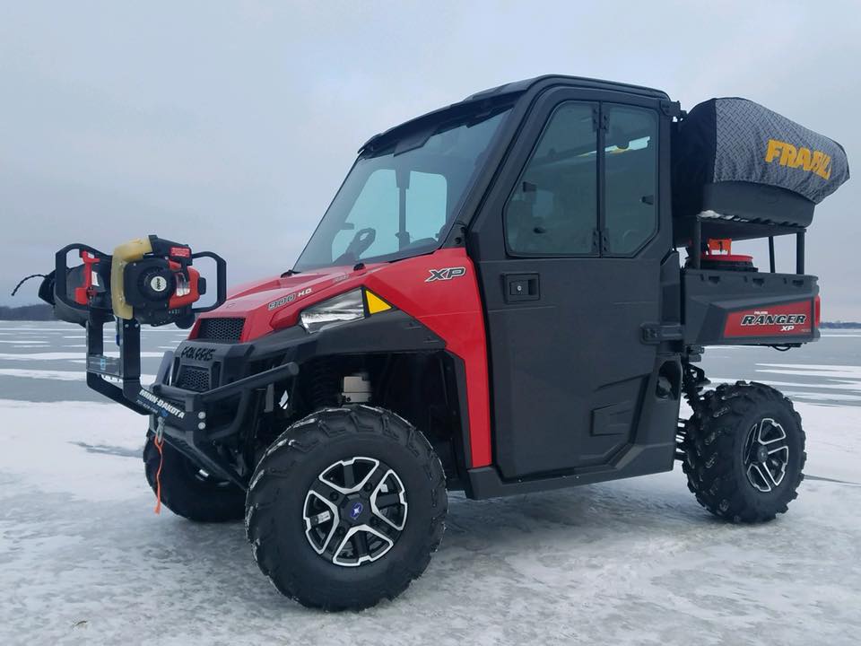 Setting up a Polaris for ice fishing - Ice Fishing Forum - Ice Fishing  Forum