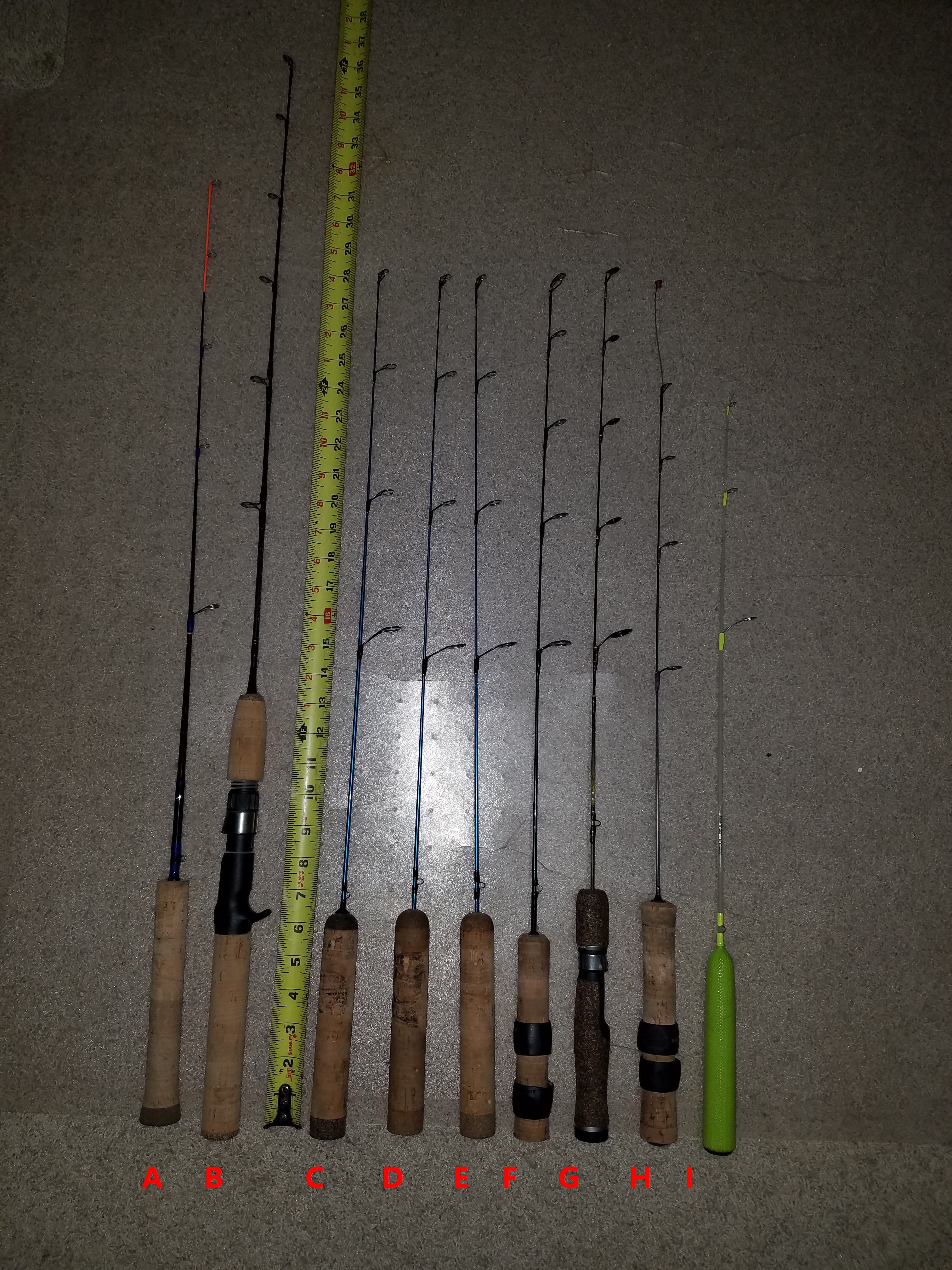 Ice Rods: TUCR, St. Croix, Fenwick… - Classified Ads - Classified