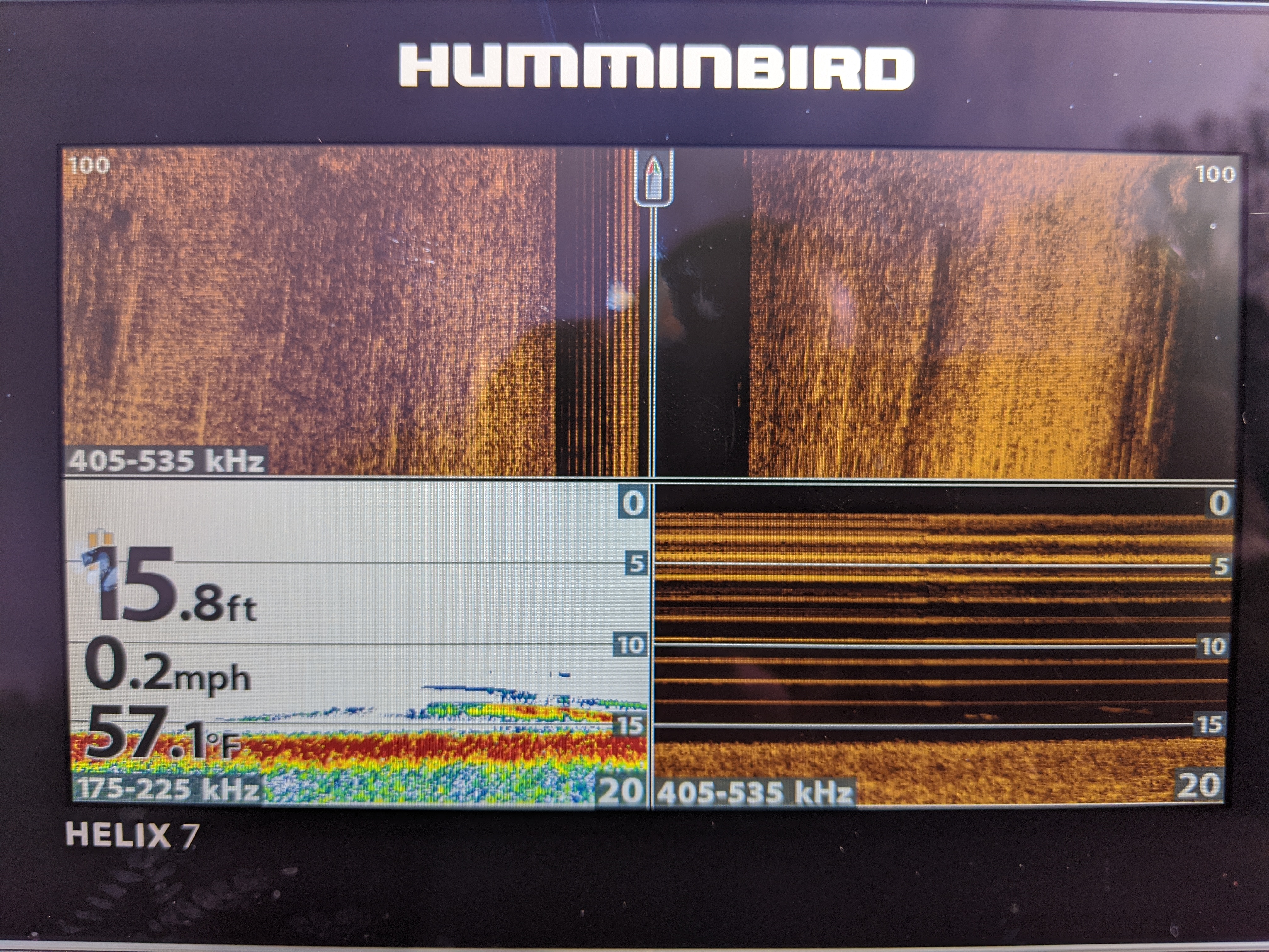 Helix 7 left side imaging issue - Humminbird Electronics
