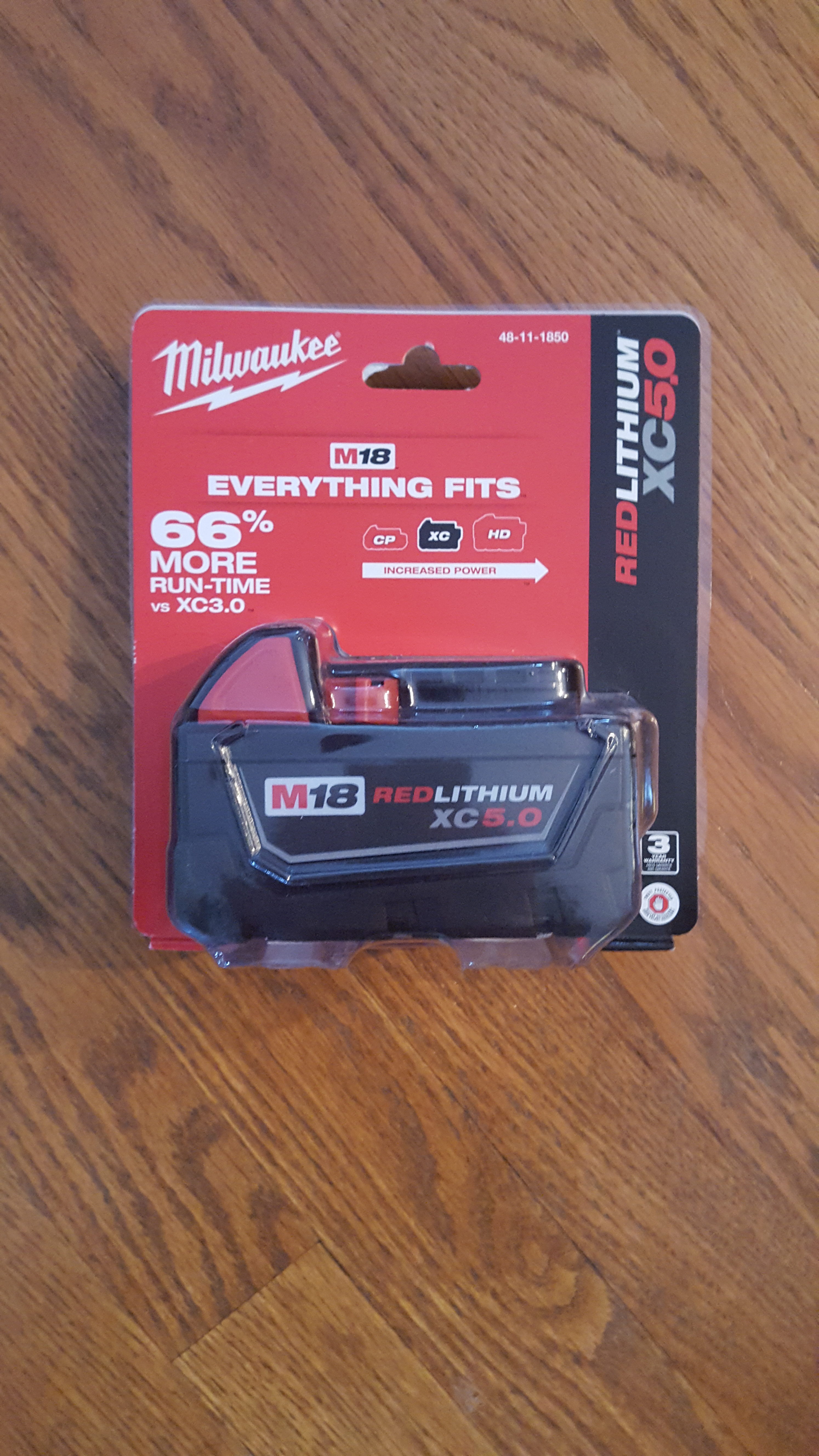 Milwaukee Red Lithium XC5.0 Battery - Classified Ads | In-Depth Outdoors