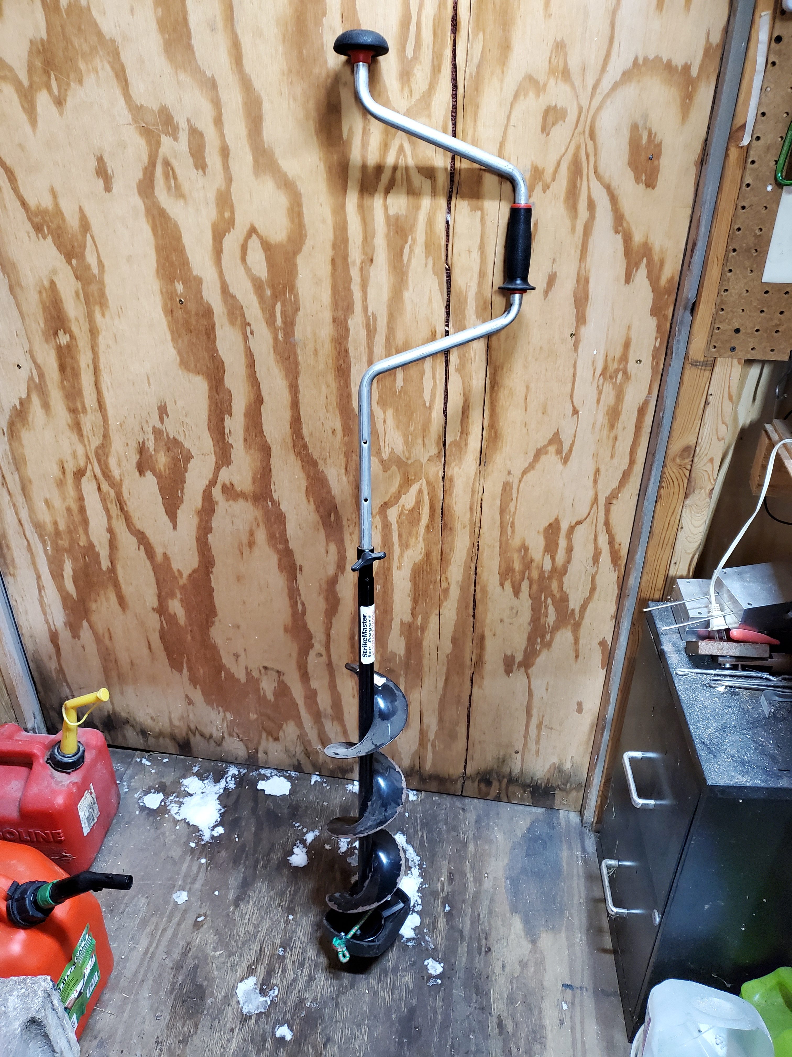 lazer hand auger