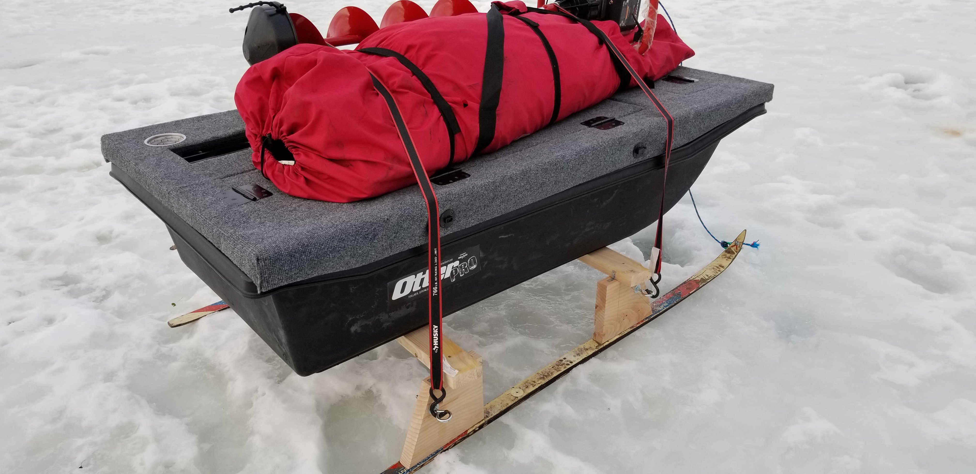 Building out a semiportable sled Ice Fishing Forum