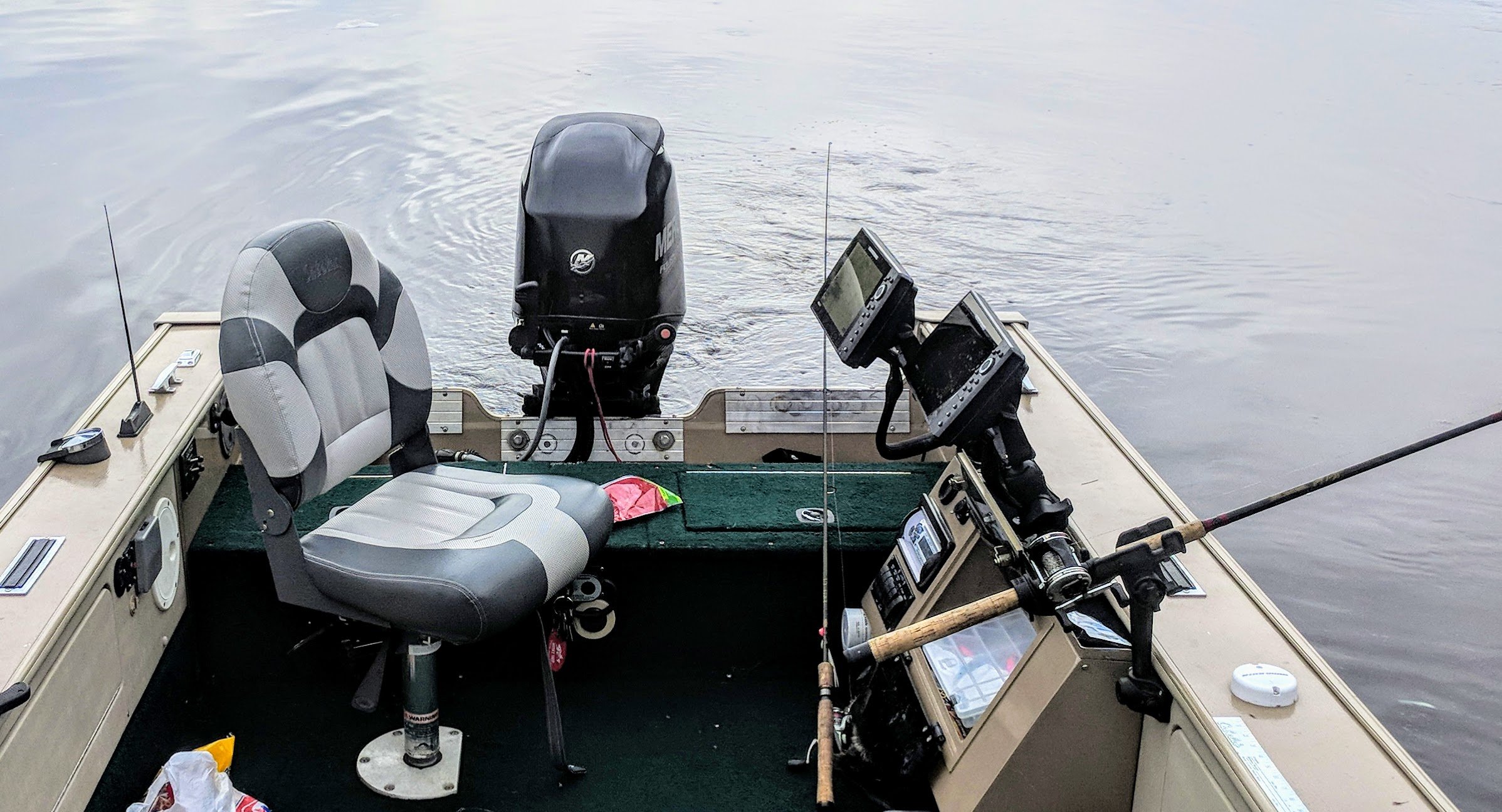 Electronics setup on a tiller boat - General Discussion Forum - General  Discussion Forum