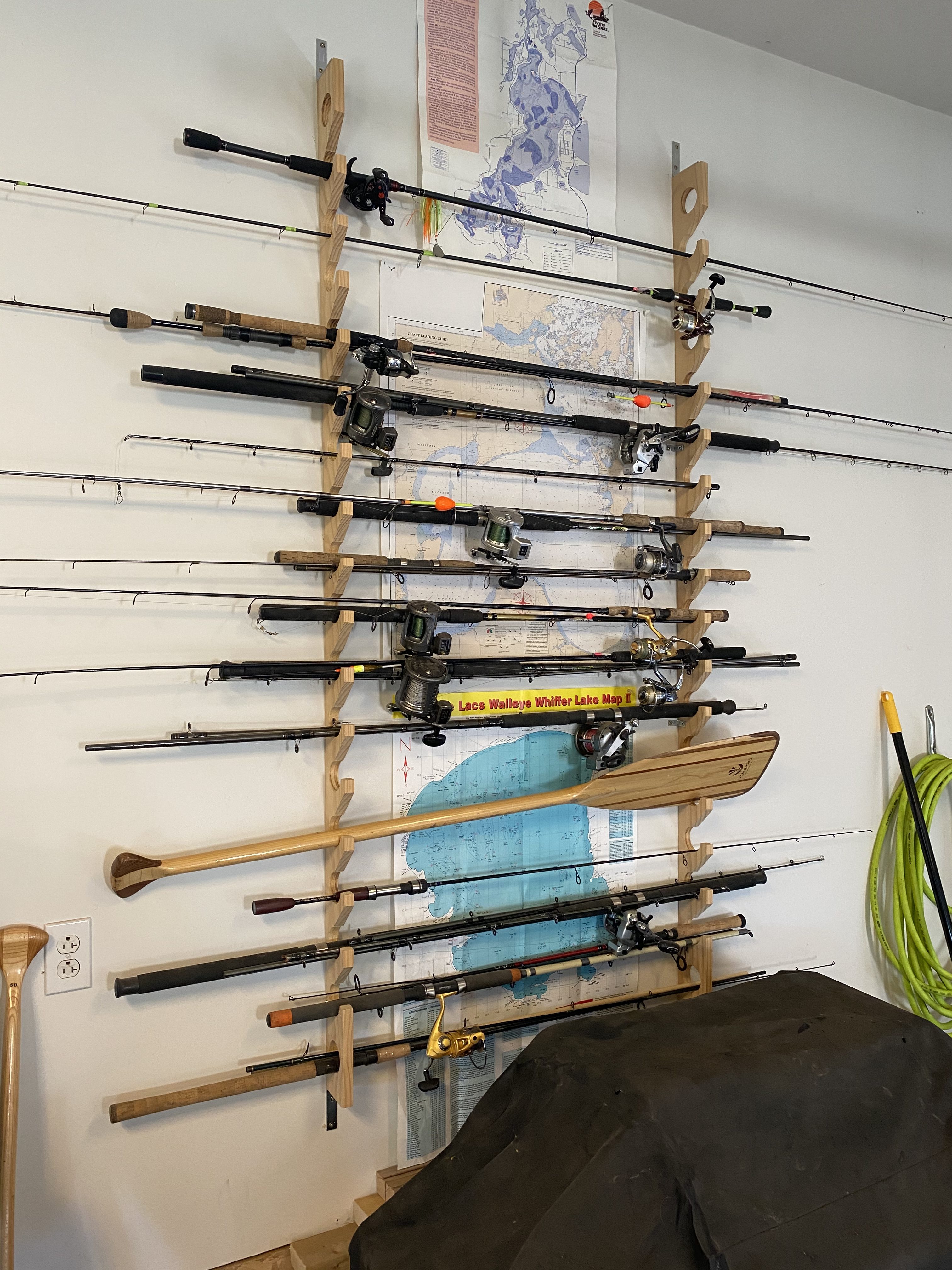 Rod rack for the garage - General Discussion Forum - General