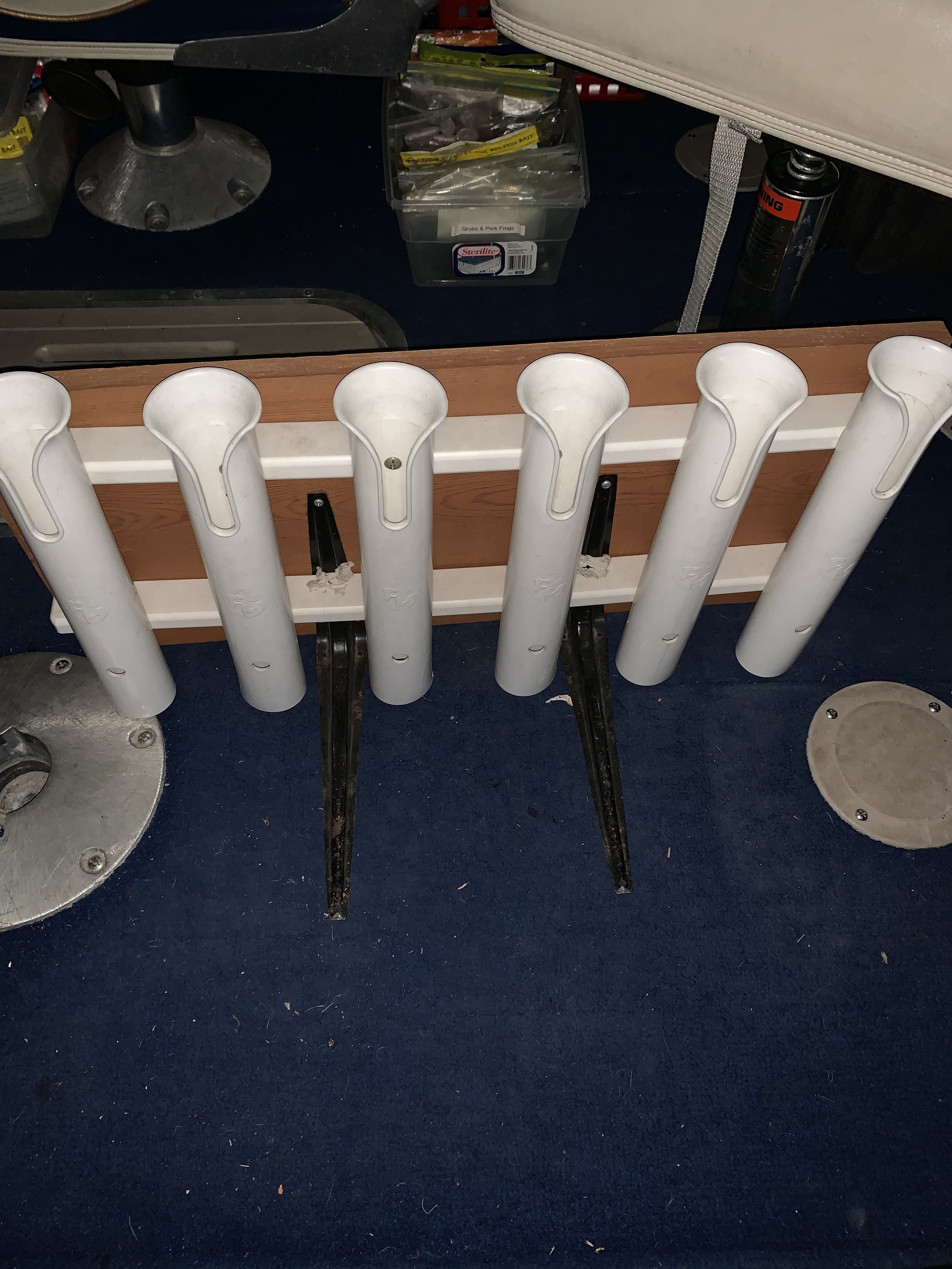 My new homemade PVC rod holders  Aluminum Boat & Jon/V Boat Discussion  Forum