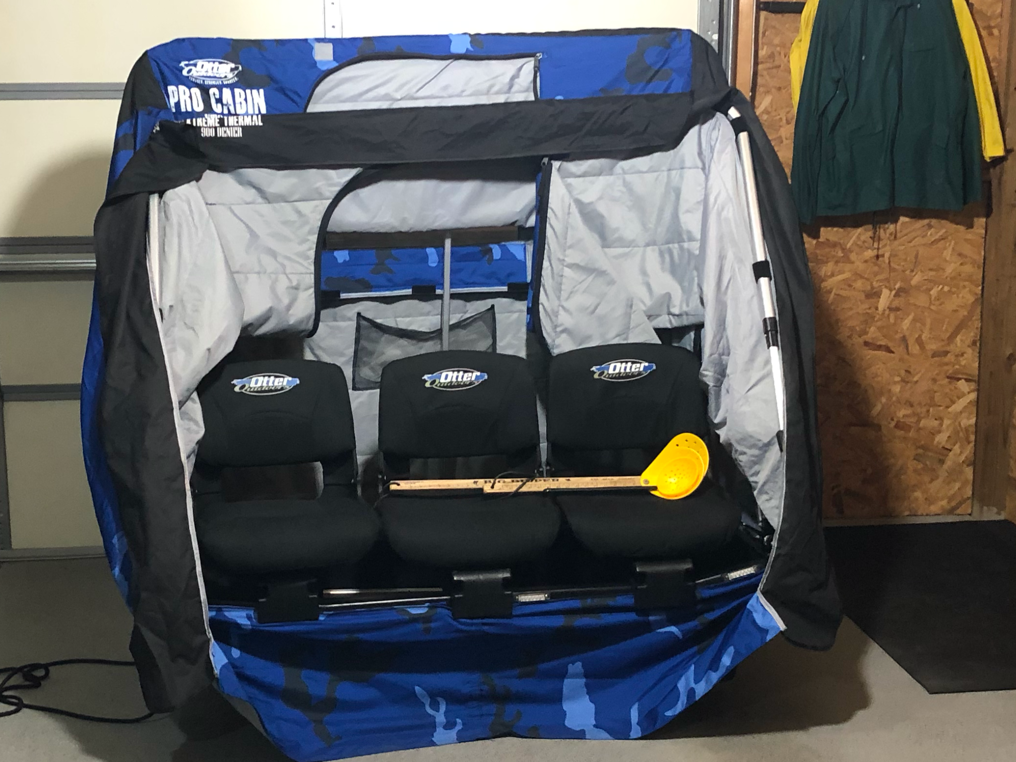 3 seat setup in an Otter Cabin? Doable? - Ice Fishing Forum - Ice