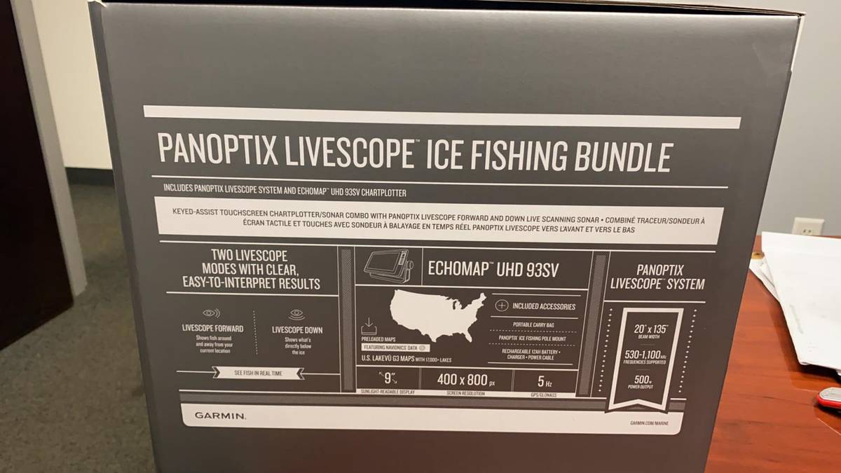 GARMIN ECHOMAP UHD 93SV LIVESCOPE ICE BUNDLE - Classified Ads - Classified  Ads