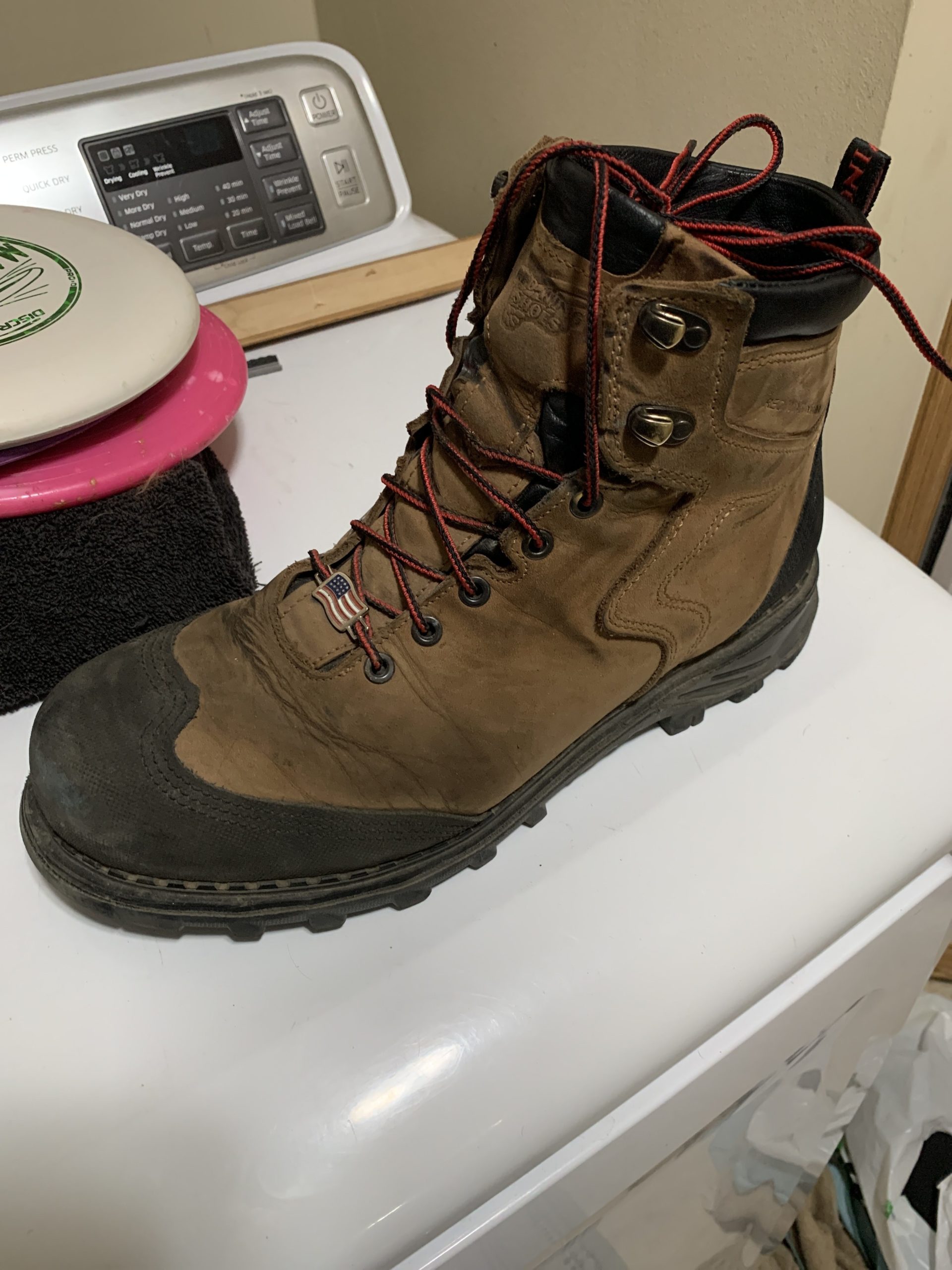 Red wing burnside boot hot sale price