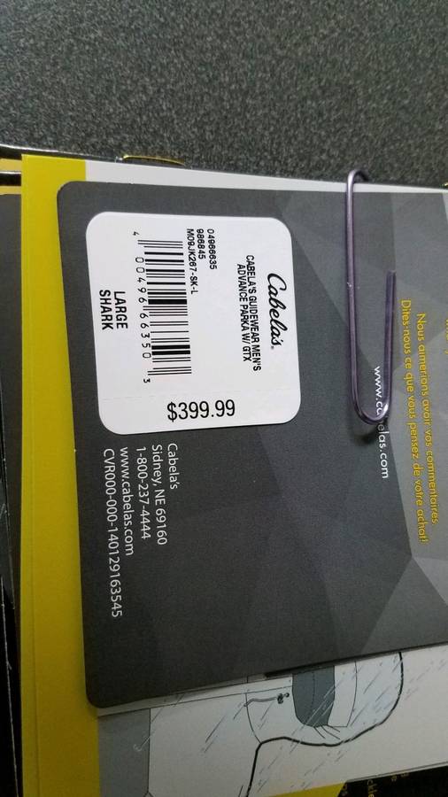 Cabelas Advance Guidewear Rain Gear Set Size Lg Lg Classified
