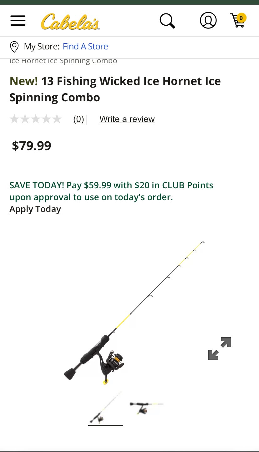 13 Fishing Wicked Ice Hornet Ice Spinning Combo - Ice Fishing Forum - Ice  Fishing Forum