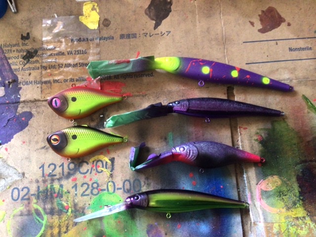 Re-painting old Lures  World Sea Fishing Forums