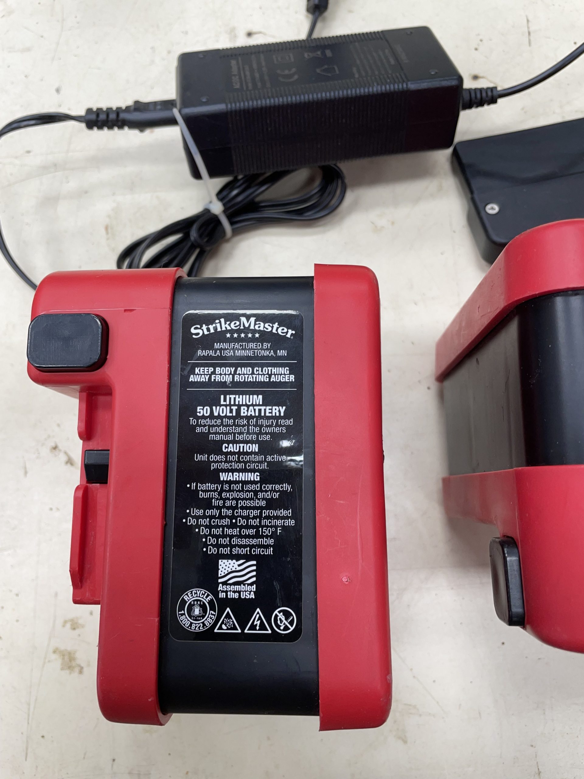 50 volt lithium battery for Strike Master ice auger Classified Ads