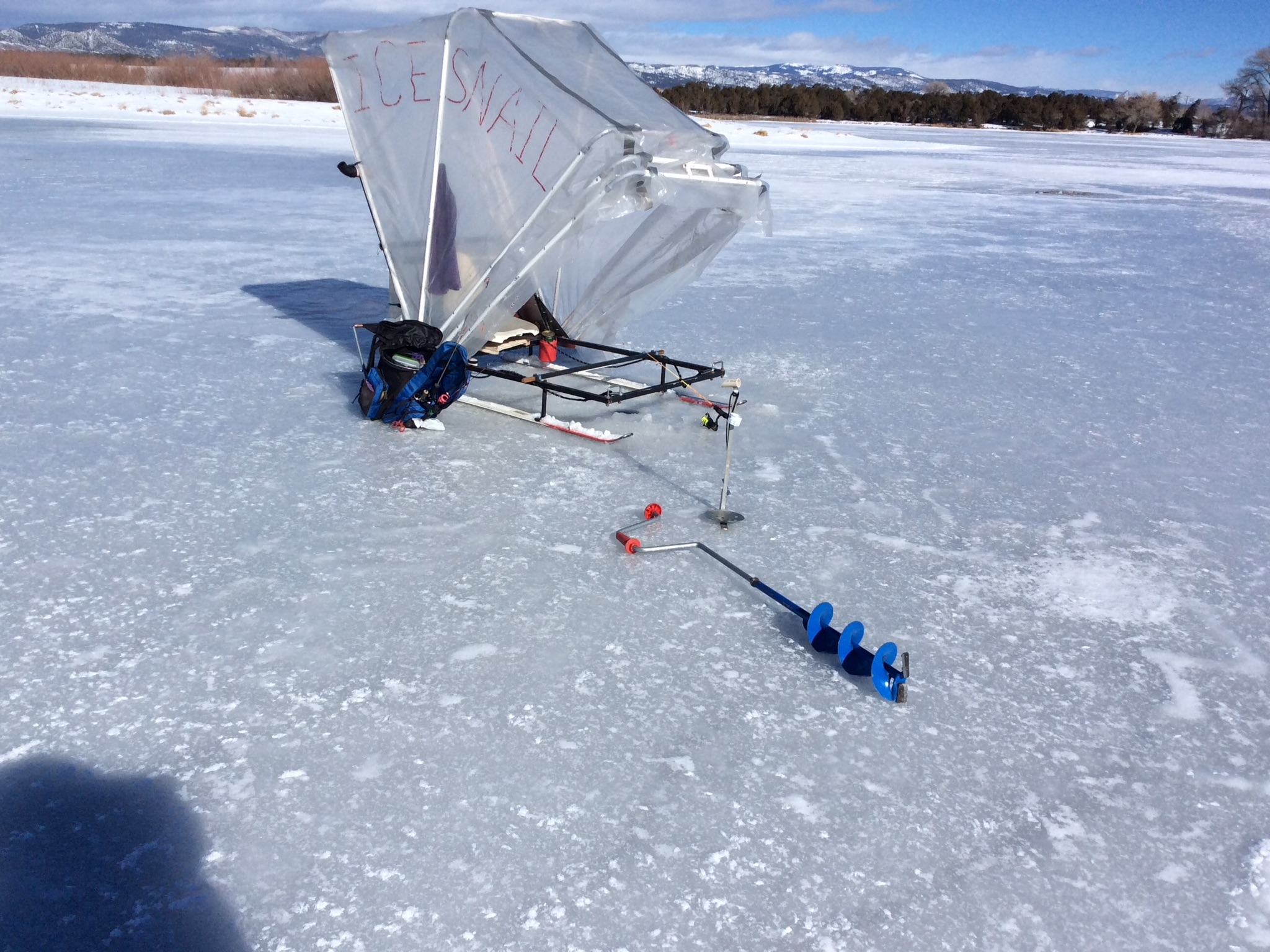 Ultralight pop-up shelter - Ice Fishing Forum - Ice Fishing Forum