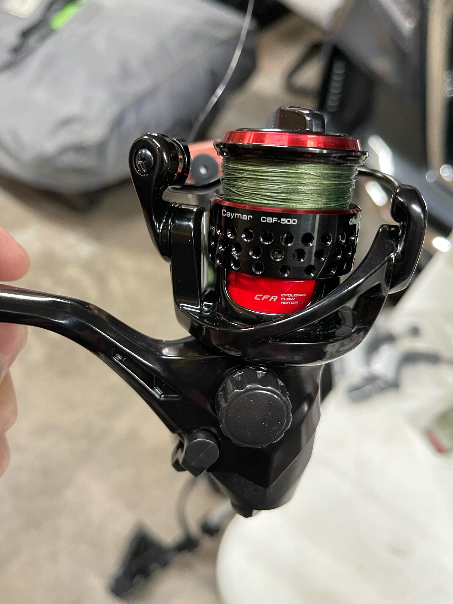 Folding reel handles? - Ice Fishing Forum - Ice Fishing Forum