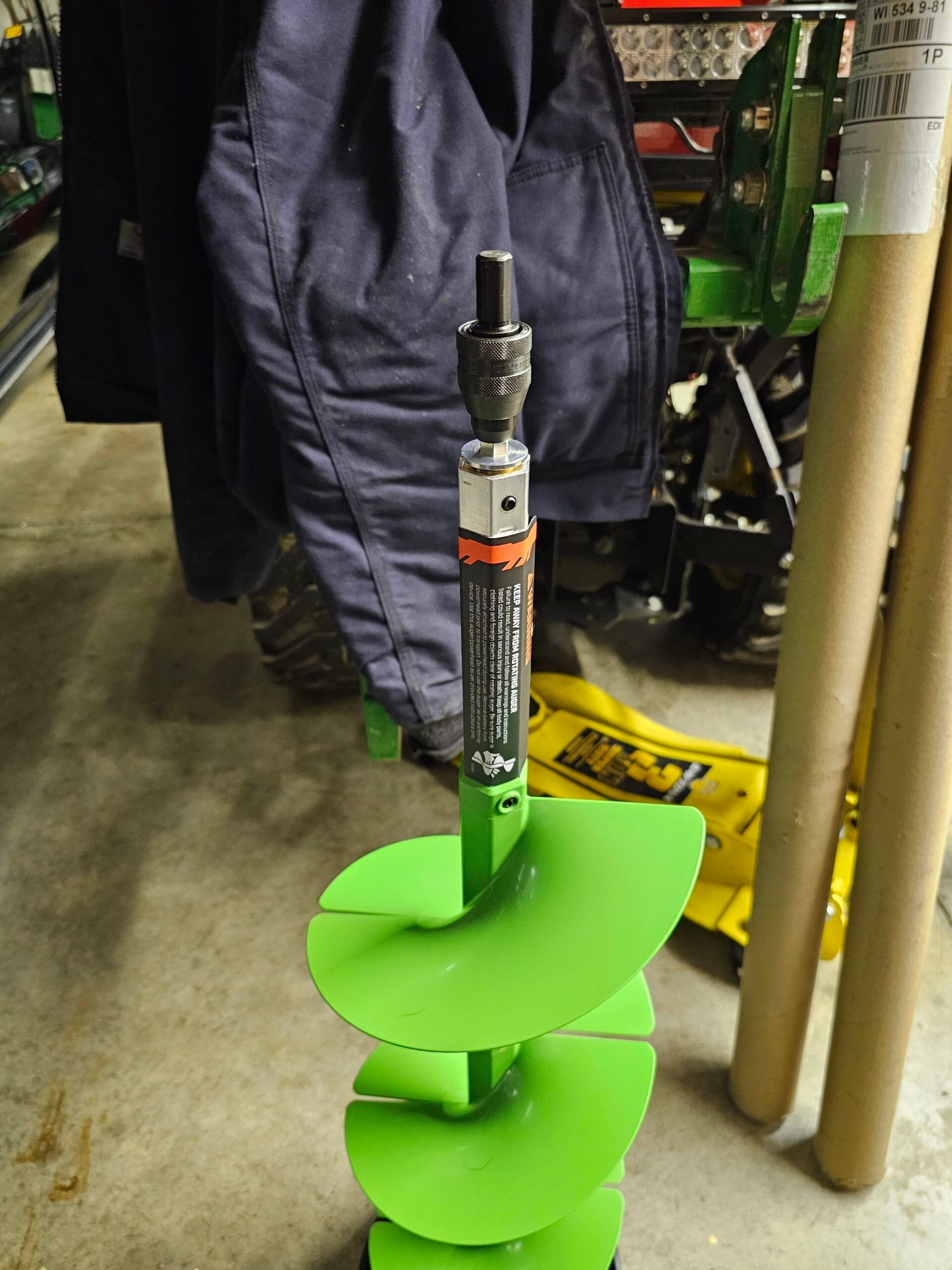 Converting ION Auger Bit to Drill Set-Up - Ice Fishing Forum - Ice