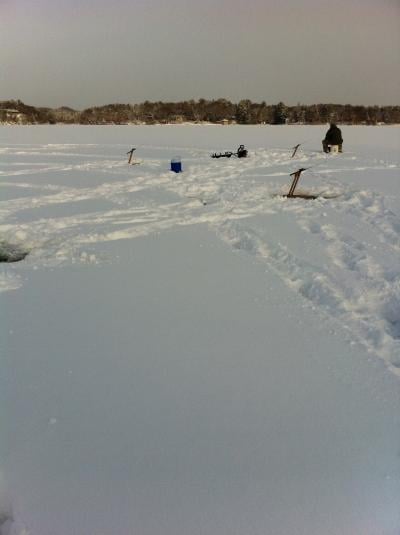 Well, I'm sold on tip downs - Ice Fishing Forum - Ice Fishing Forum