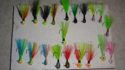 Tying Hair Jigs - Mississippi River – Walleye - Mississippi River – Walleye